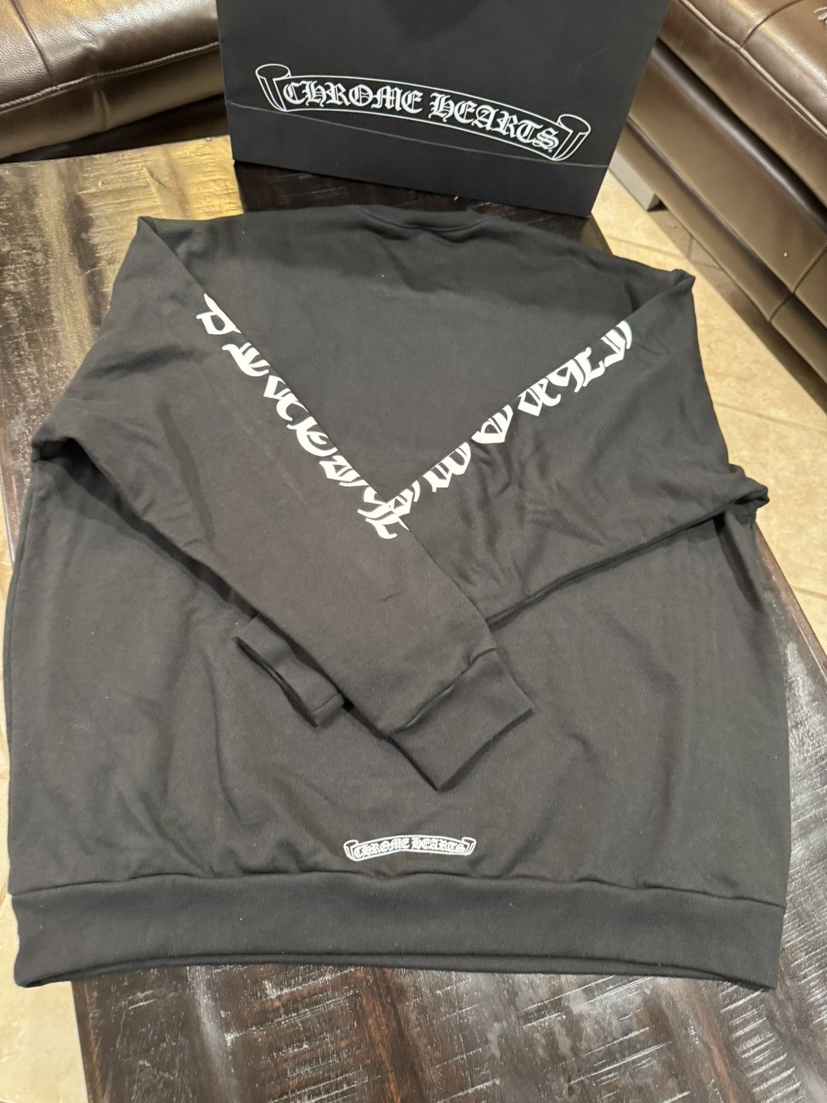 Chrome Hearts Chrome hearts crewneck Size US L / EU 52-54 / 3 - 7 Thumbnail