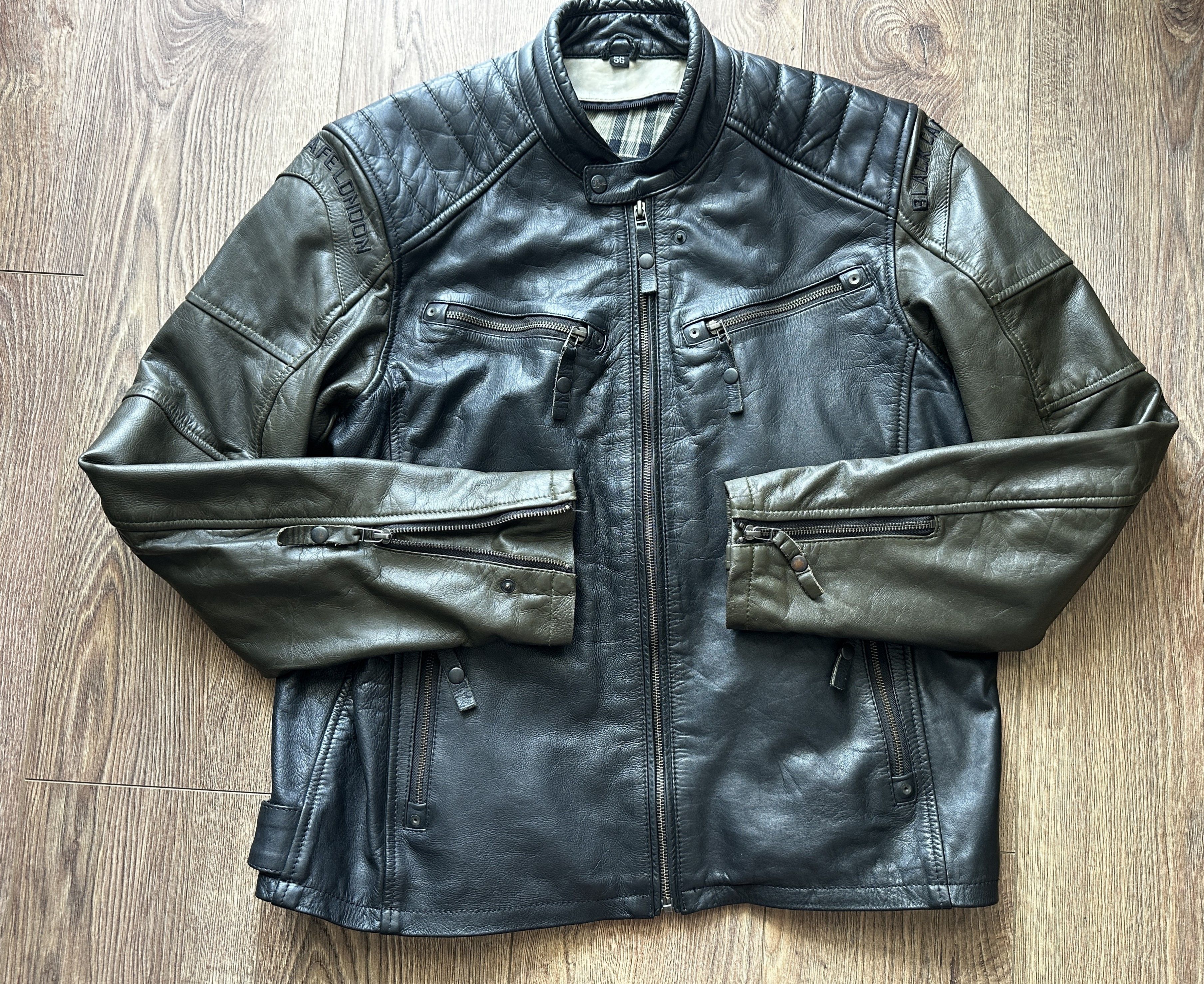 Other BLACK CAFE London Leather Jacket With Removable Lining L-XL Size US XL / EU 56 / 4 - 22 Thumbnail
