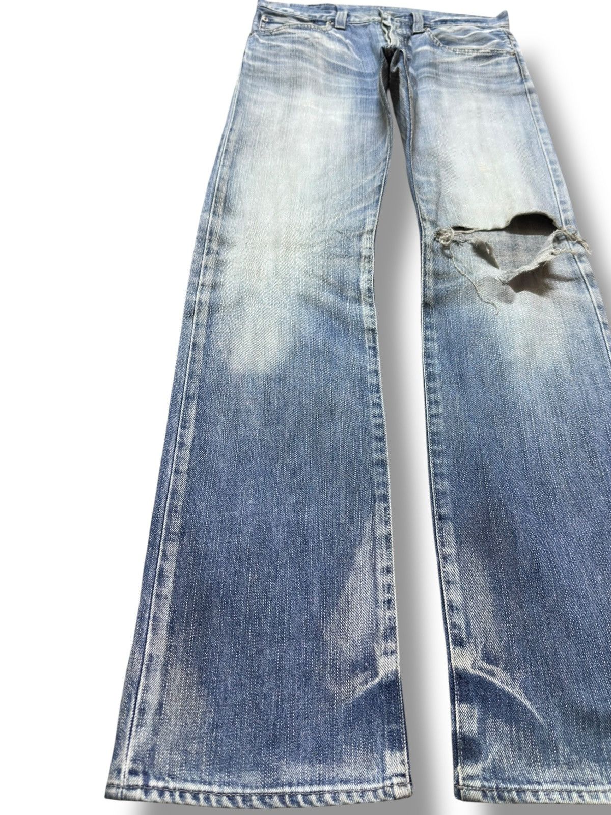 Takeo Kikuchi Vintage Takeo Kikuchi Faded Grunge Distressed Denim Size US 30 / EU 46 - 3 Thumbnail
