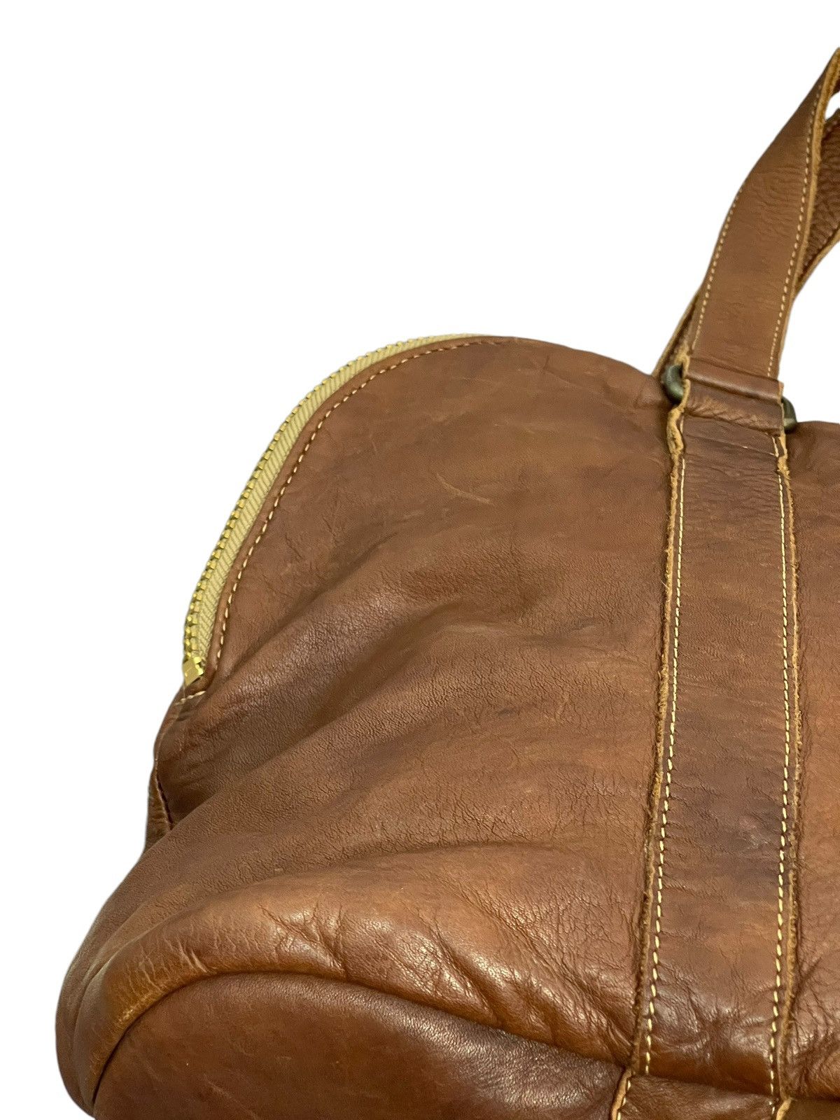 Genuine Leather Full Leather Patina B&Y United Arrows Tote Shoulder Bag 1🟩1 Size ONE SIZE - 13 Thumbnail