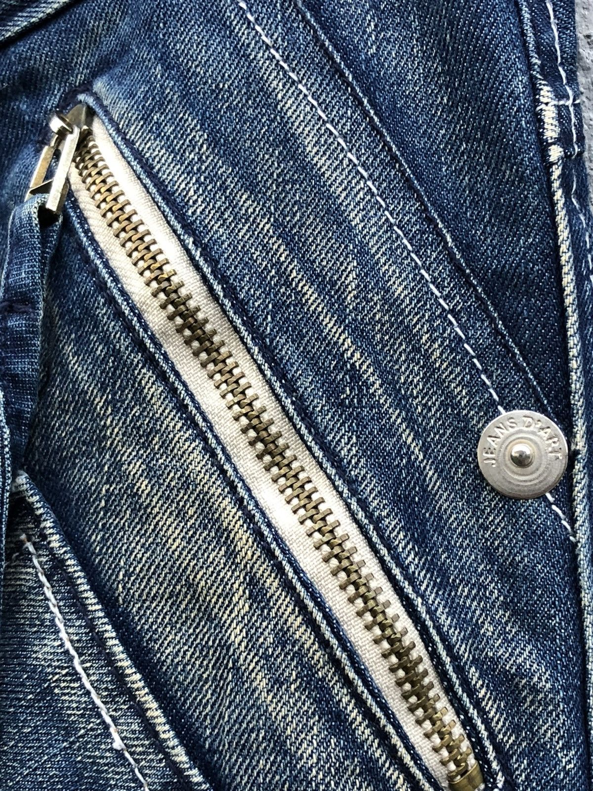 Japanese Brand D’Art Tactical Bondage Washed Jeans Size US 31 - 7 Thumbnail