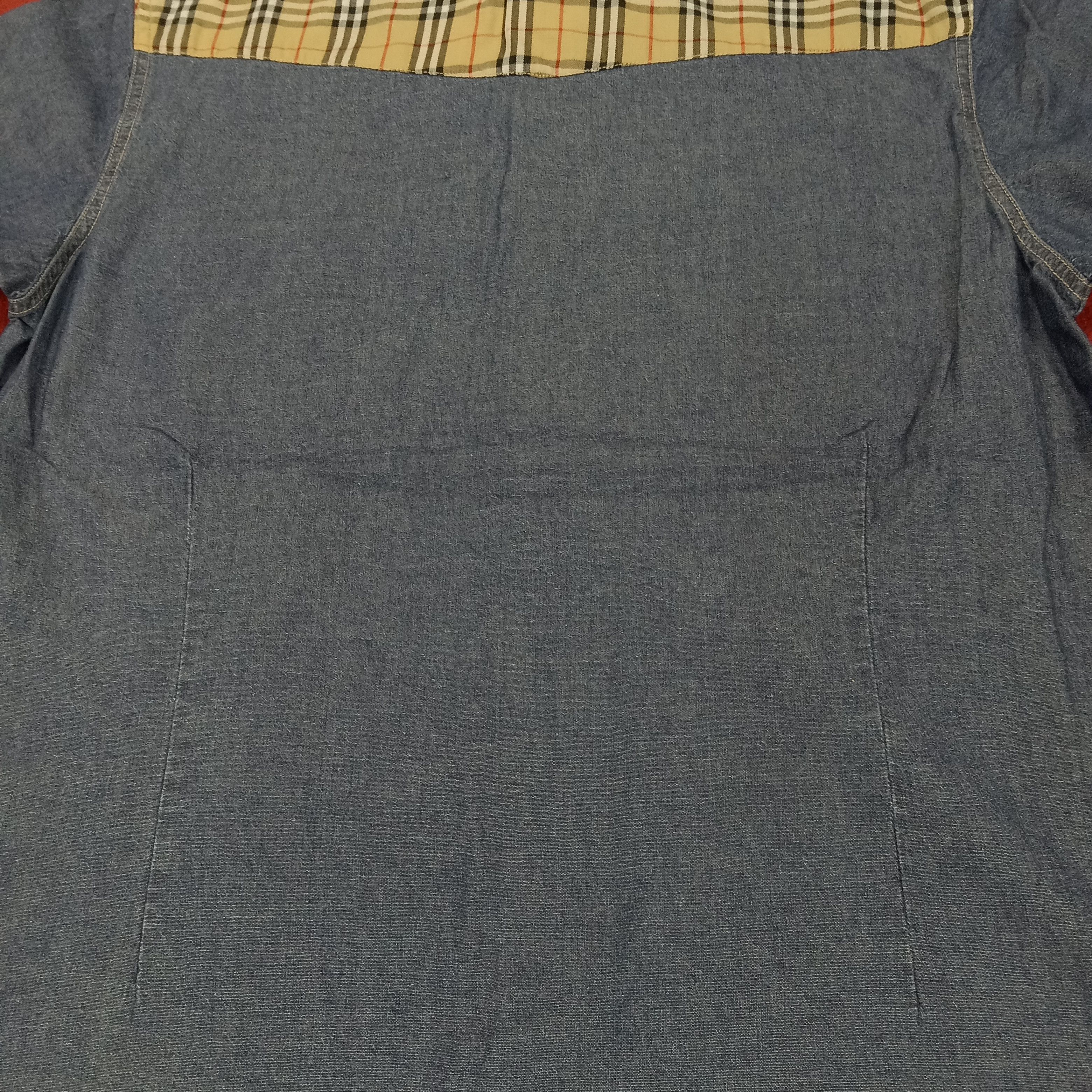 Burberry × Vintage Burberry London Luxury Brand Nova Check Design Casual Shirt Size US XL / EU 56 / 4 - 8 Thumbnail