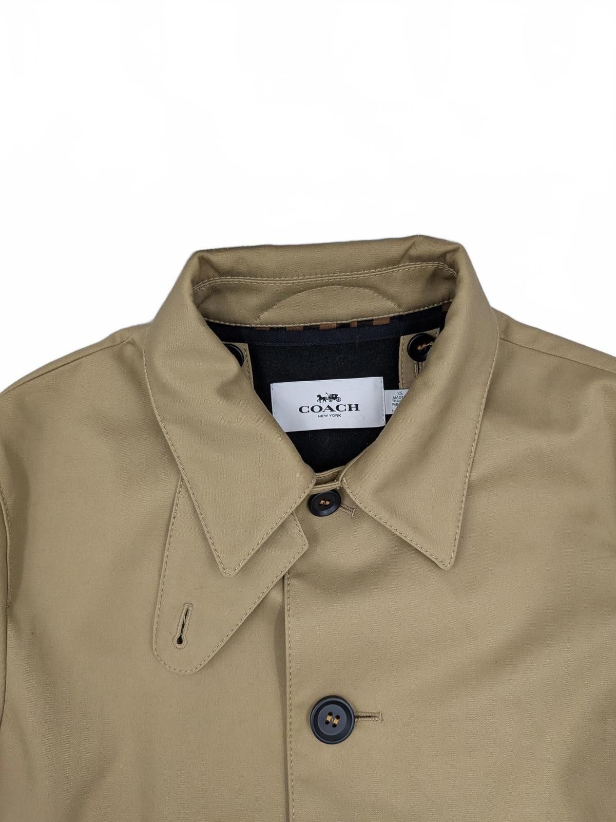 Coach Coach Womens Tan Walking Car Coat XS Khaki Fly Designer NWOT Size XS / US 0-2 / IT 36-38 - 8 Thumbnail
