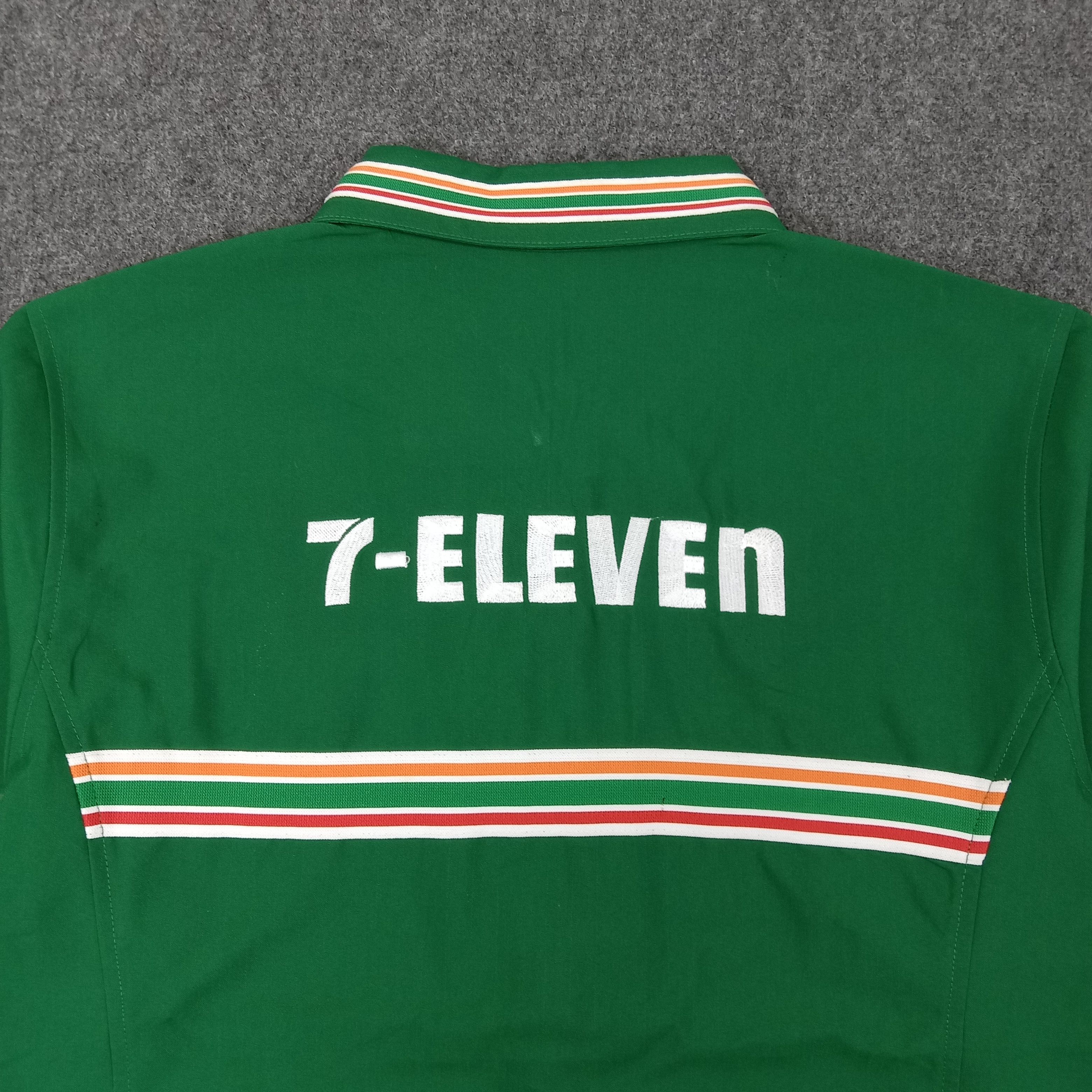 Japanese Brand × Vintage Vintage 7 Eleven Japanese Brand Staff Jacket Size US M / EU 48-50 / 2 - 2 Thumbnail