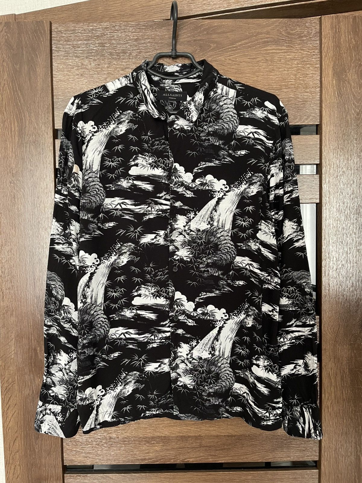 Allsaints Allsaints Sunda Shirt Button Up Long Sleeve Size US M / EU 48-50 / 2 - 2 Thumbnail
