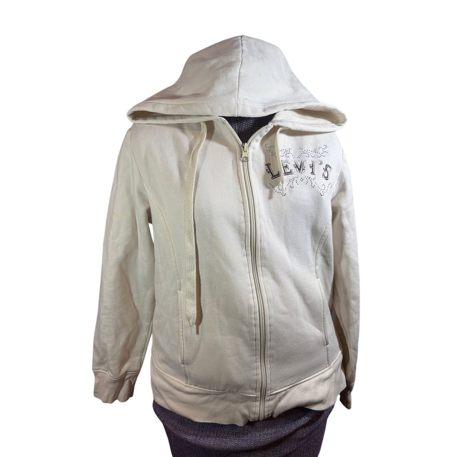 Levi's Vintage Women's Levi's Zip Up Hoodie Sweatshirt Size Medium Size M / US 6-8 / IT 42-44 - 1 Thumbnail
