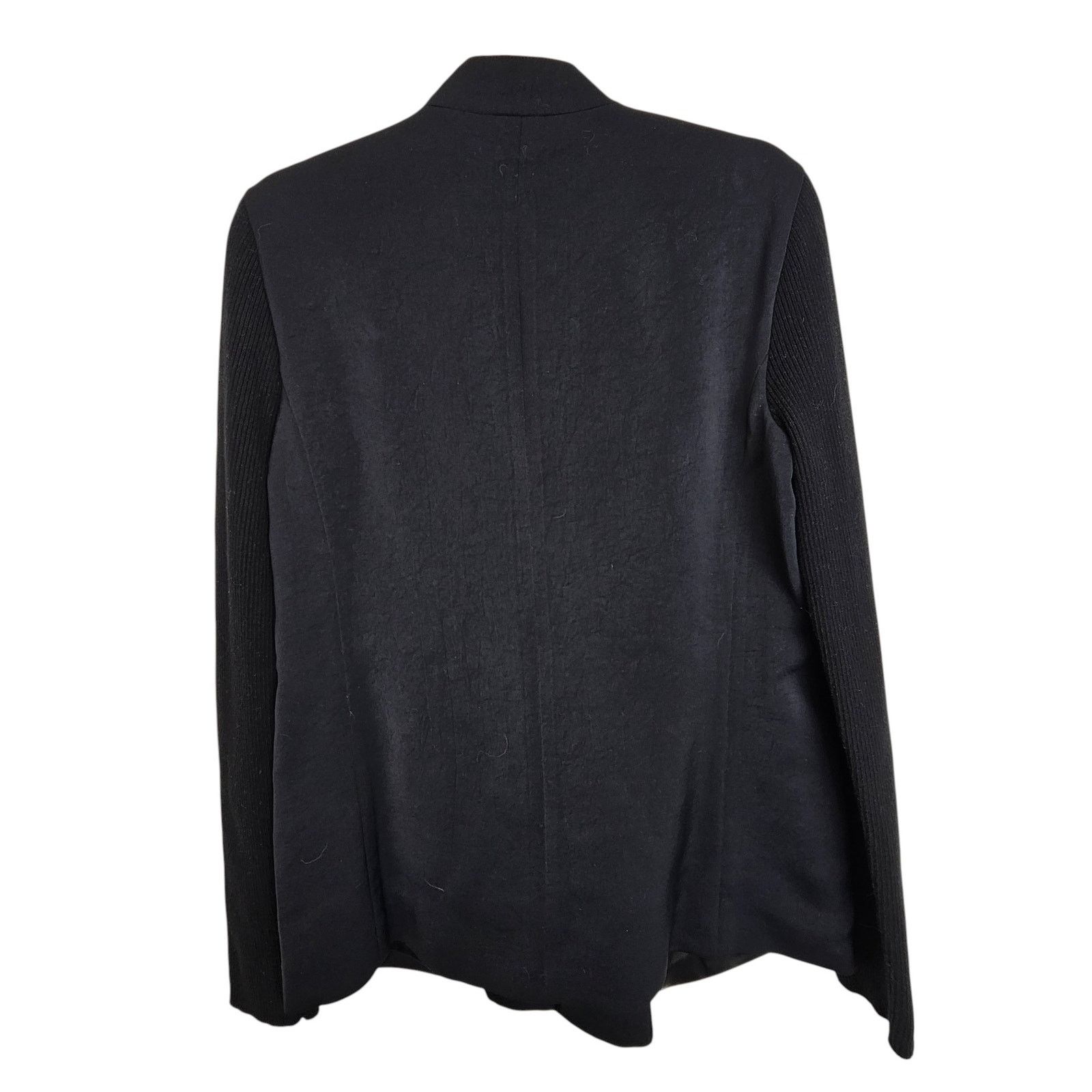 Vince Vince Womens Drapey Mixed Media Sweater Blazer 10 Designer Size L / US 10 / IT 46 - 9 Thumbnail