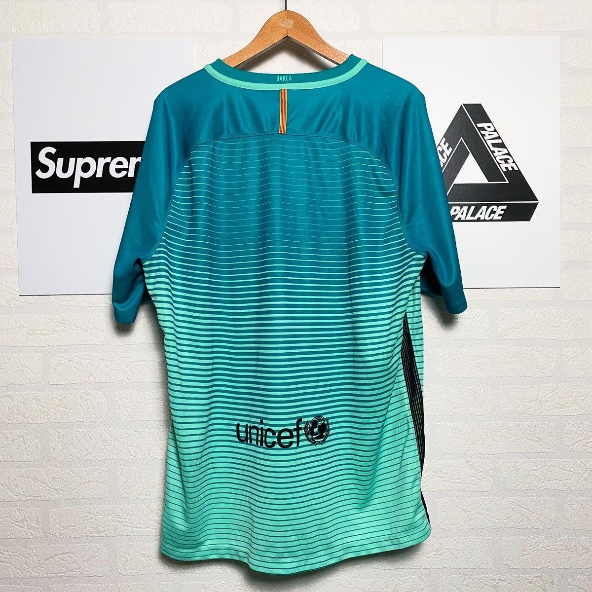 Nike × Vintage T shirt Nike FC Barcelona 2016 - 2017 Football soccer Size US XL / EU 56 / 4 - 2 Thumbnail