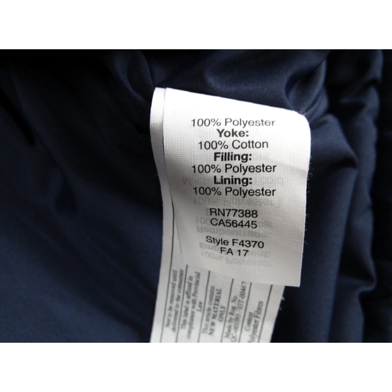 J.Crew J.Crew Vest Mens Large Blue Corduroy Yoke Snap Quilted Puffer Outerwear F4370 Size US L / EU 52-54 / 3 - 3 Thumbnail