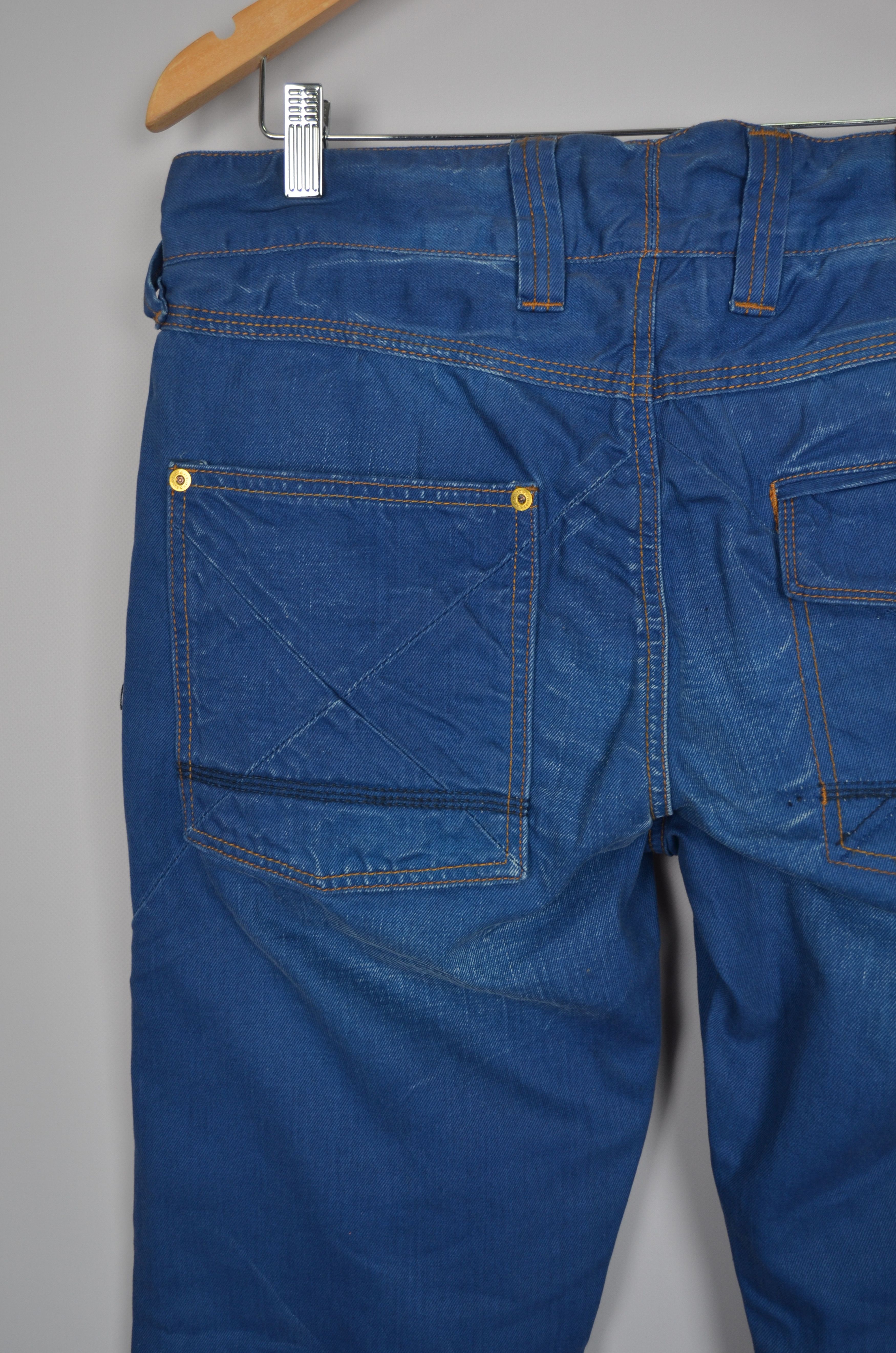 Atelier La Durance × Designer × Japanese Brand Atelier LaDurance Royston Chino Japanese Blue 12 1/2oz Jeans Size US 32 / EU 48 - 9 Thumbnail