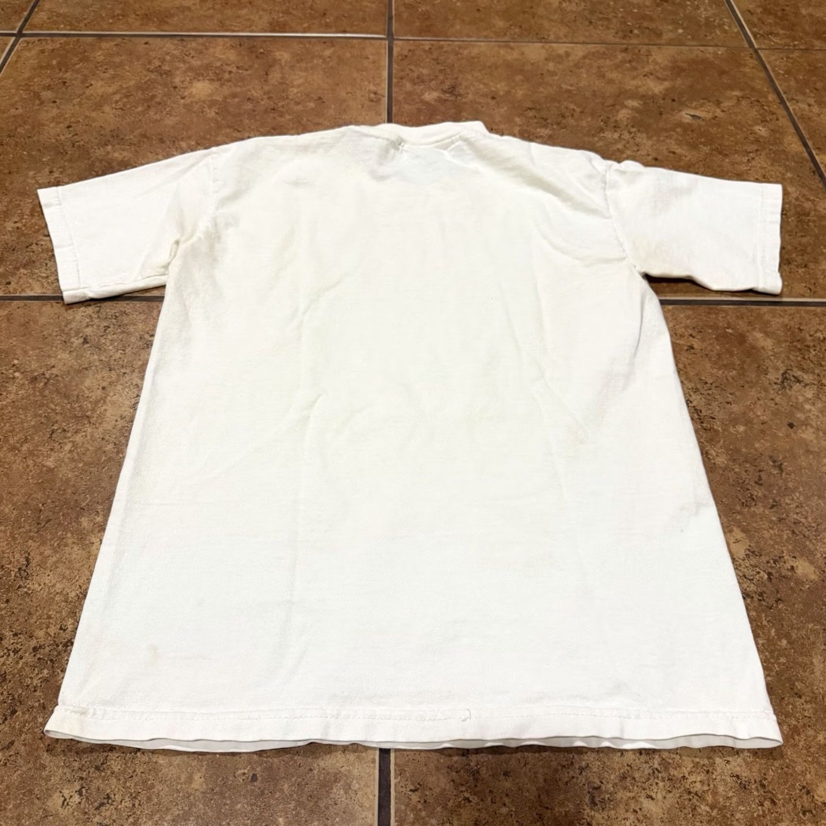 Fruit Of The Loom VINTAGE Yoda Weed Shirt Parody Tee 90s Size S White Cotton Crew Neck Short Sleeve Men Size US S / EU 44-46 / 1 - 5 Thumbnail