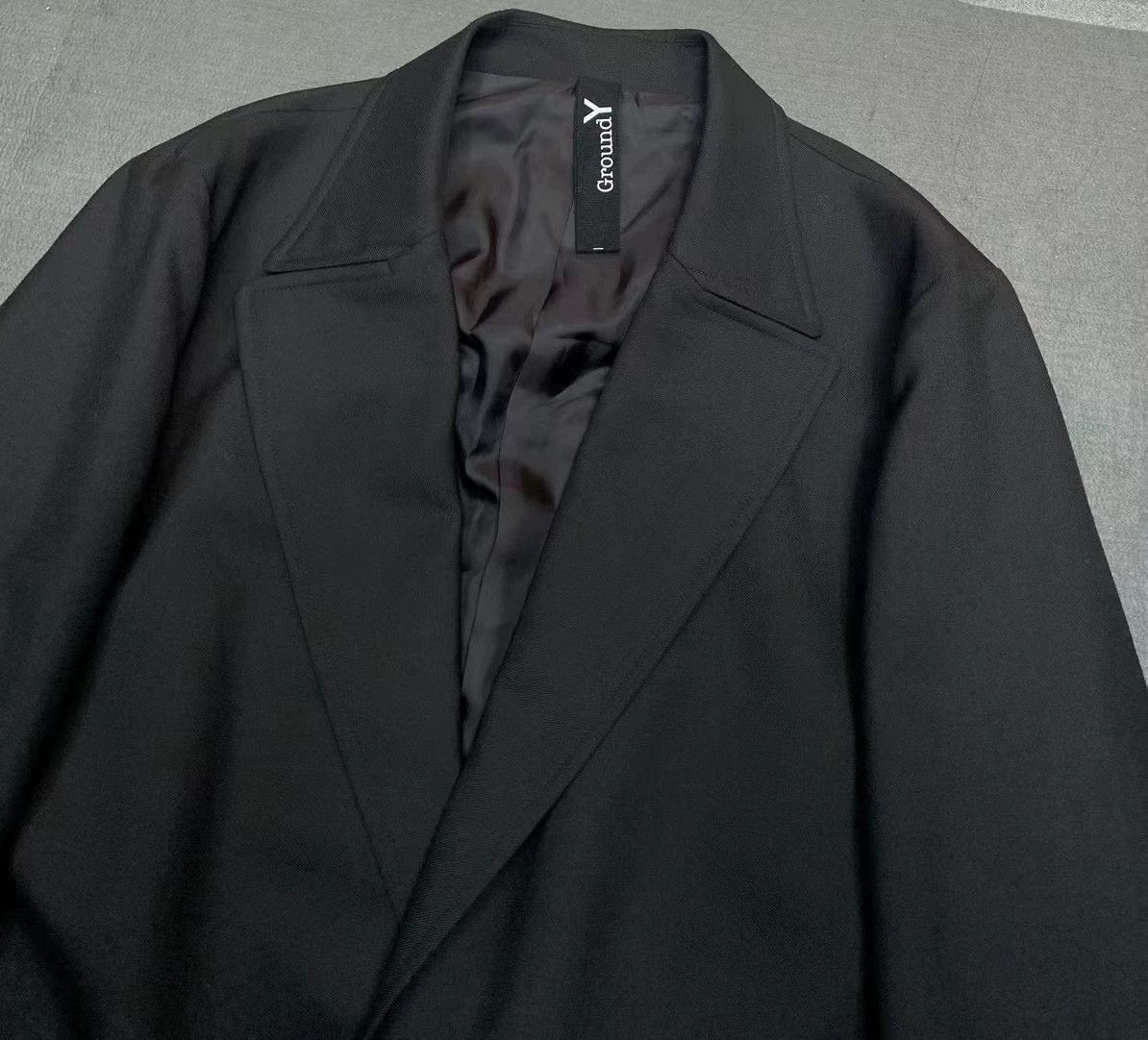 Yohji Yamamoto Yohji Yamamoto GroundY Coat 3 99new tried on Size US L / EU 52-54 / 3 - 3 Thumbnail
