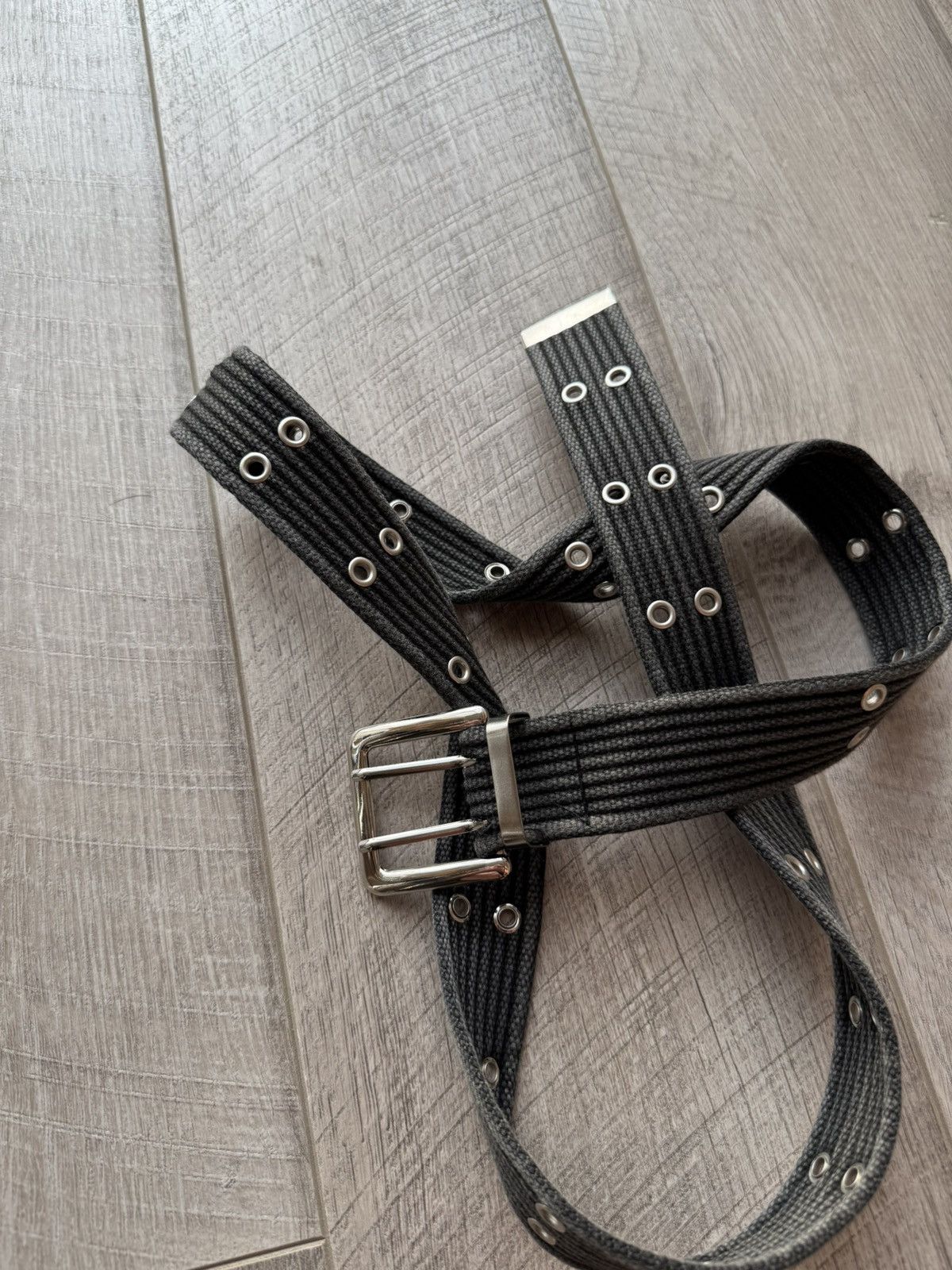 If Six Was Nine VINTAGE Y2K JAPANESE BELT ALT GOTH PUNK RAVE KANYE STYLE Size ONE SIZE - 2 Thumbnail