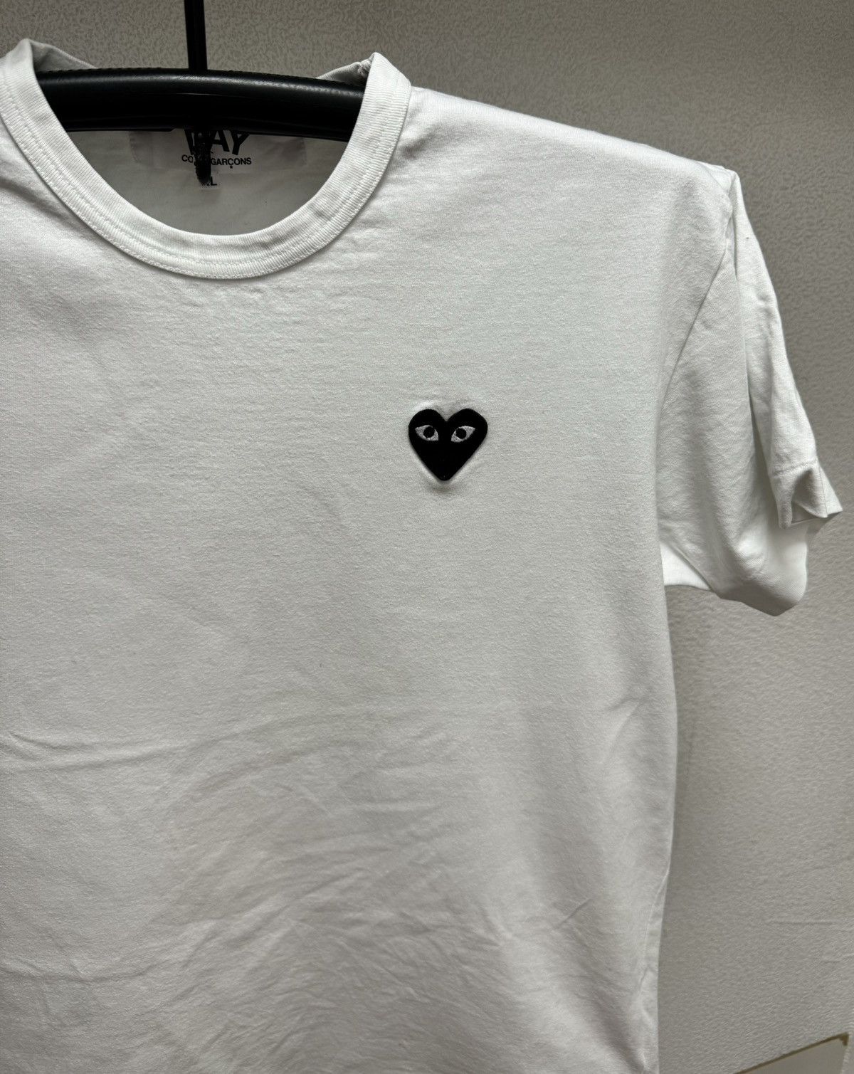 Comme des Garcons Comme Des Garçons Play white t-shirt Xl sz Size US XL / EU 56 / 4 - 3 Thumbnail