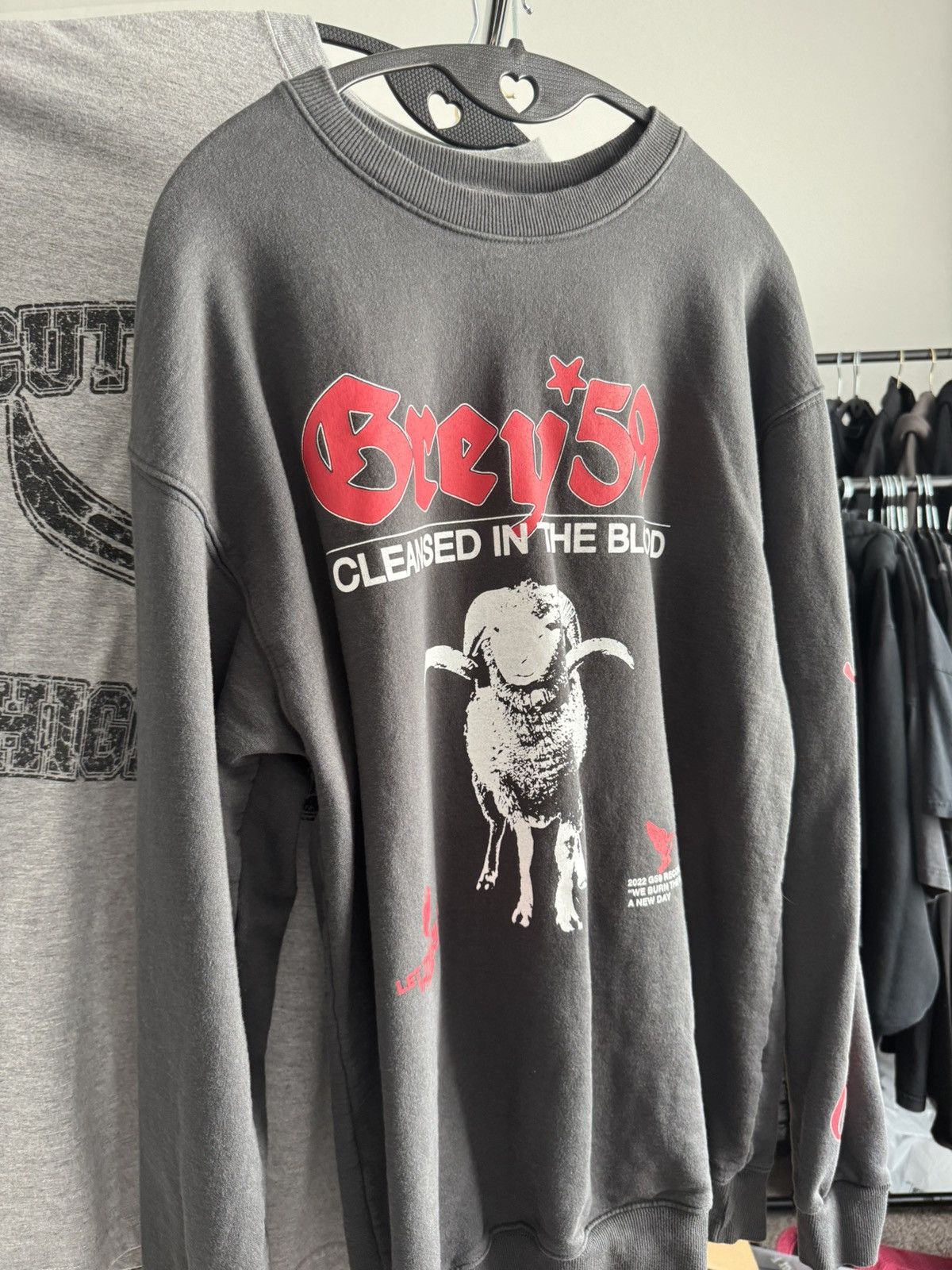 G59 Records suicideboys G59 Cleansed in the blood CHARCOAL staff goat Size US XL / EU 56 / 4 - 21 Thumbnail