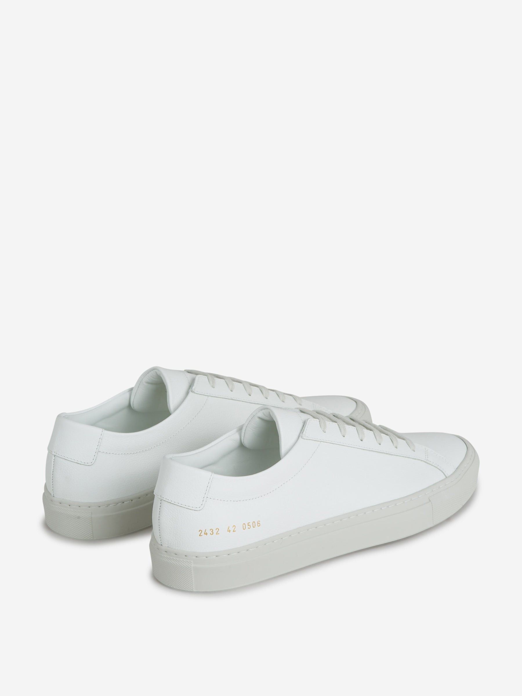 Common Projects CP Achilles Contrast Bumpy White 2432 0506 US 9 EU 42 US 8 Size US 9 / EU 42 - 6 Thumbnail