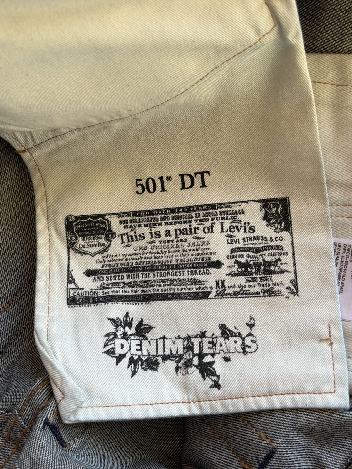 DENIM TEARS Denim Tears Exclusive Studded Denim Size US 36 / EU 52 - 10 Thumbnail