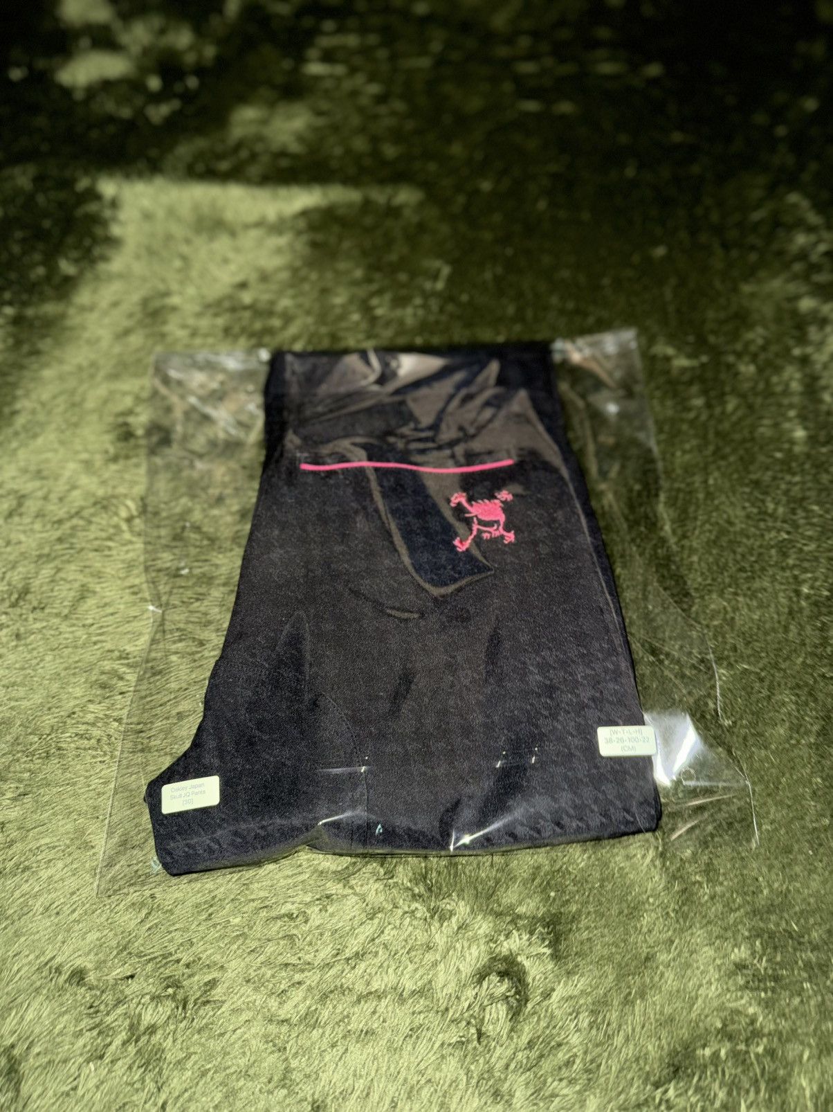 Oakley [30] Oakley Japan Houndstooth Skull Bootcut Pants Black Size US 30 / EU 46 - 11 Thumbnail