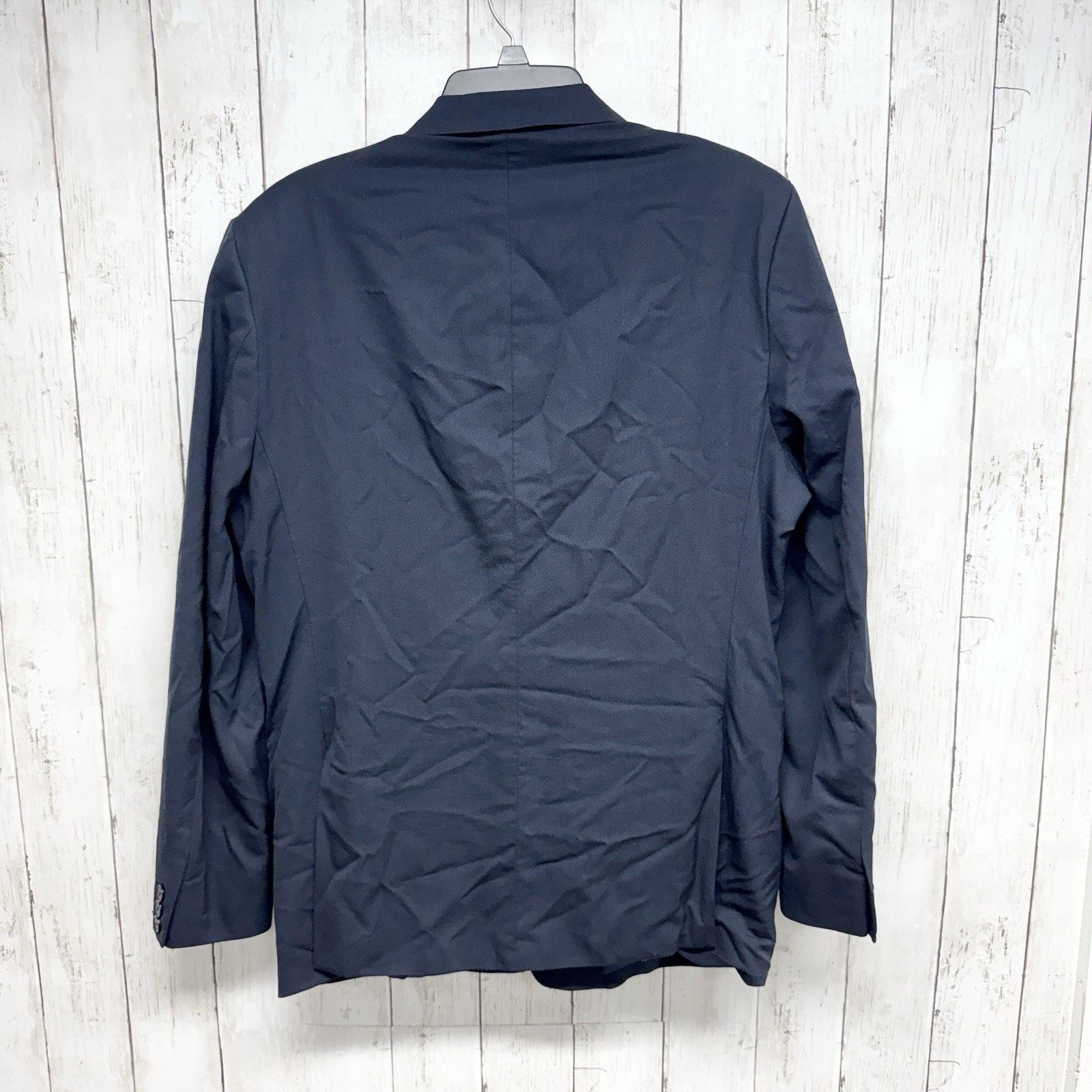 Versace Versace Collection Jacket 56 Navy Two Pocket Collared Blazer Size 54R - 10 Thumbnail