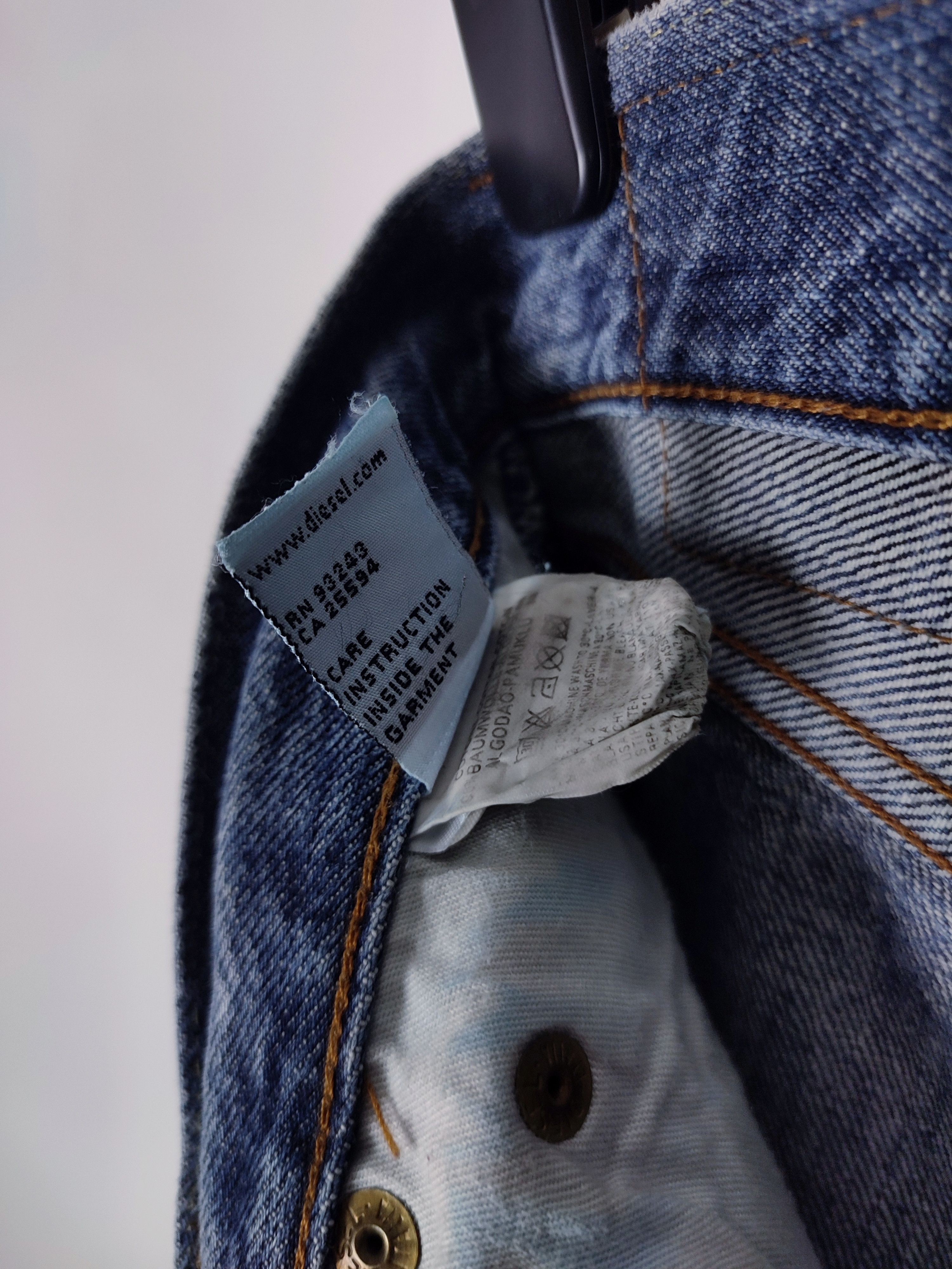 Diesel Diesel Distressed Denim Vintage Pants Size US 30 / EU 46 - 17 Thumbnail