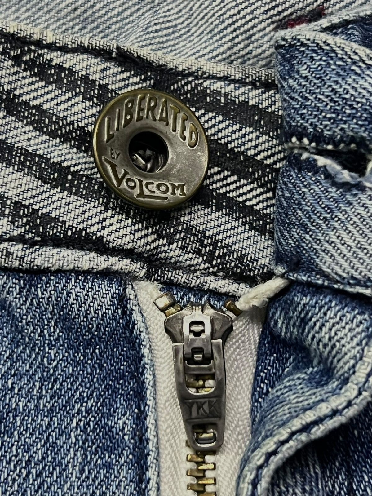 Volcom Baggy Vintage 90s Volcom Stone Limited Edition - Faded Wash Size US 34 / EU 50 - 11 Thumbnail