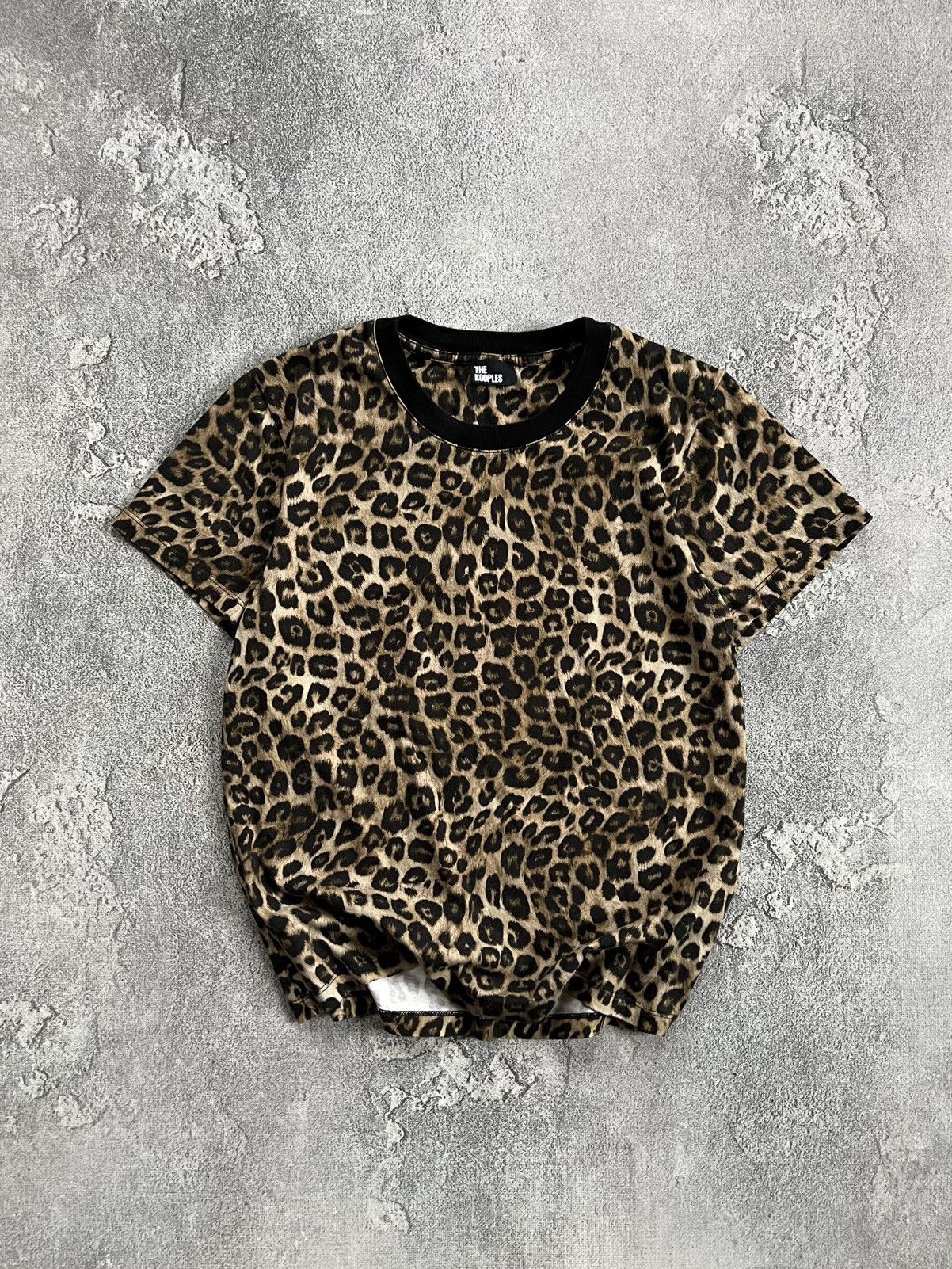 The Kooples The Kooples Women’s Leopard Print T-Shirt Size 2 Animal Tee Size XS / US 0-2 / IT 36-38 - 1 Thumbnail