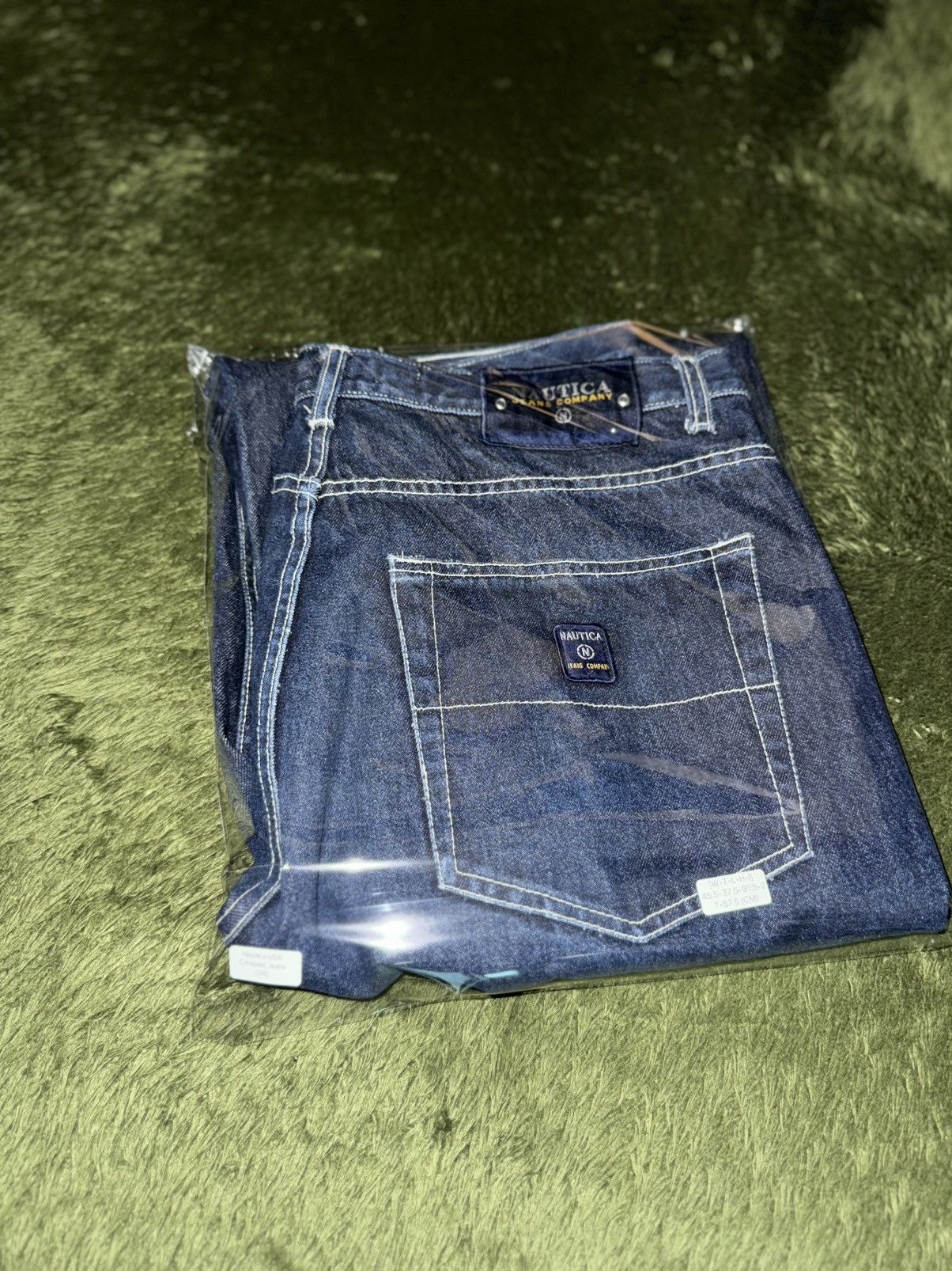 Nautica [38] 00s Nautica USA Loose Straight Cropped Denim Pants Size US 38 / EU 54 - 11 Thumbnail
