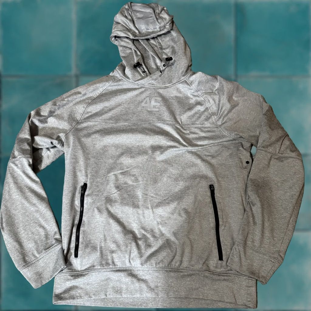 トップス FORSOMEONE SWEAT PUFFER HOODIE grey 48