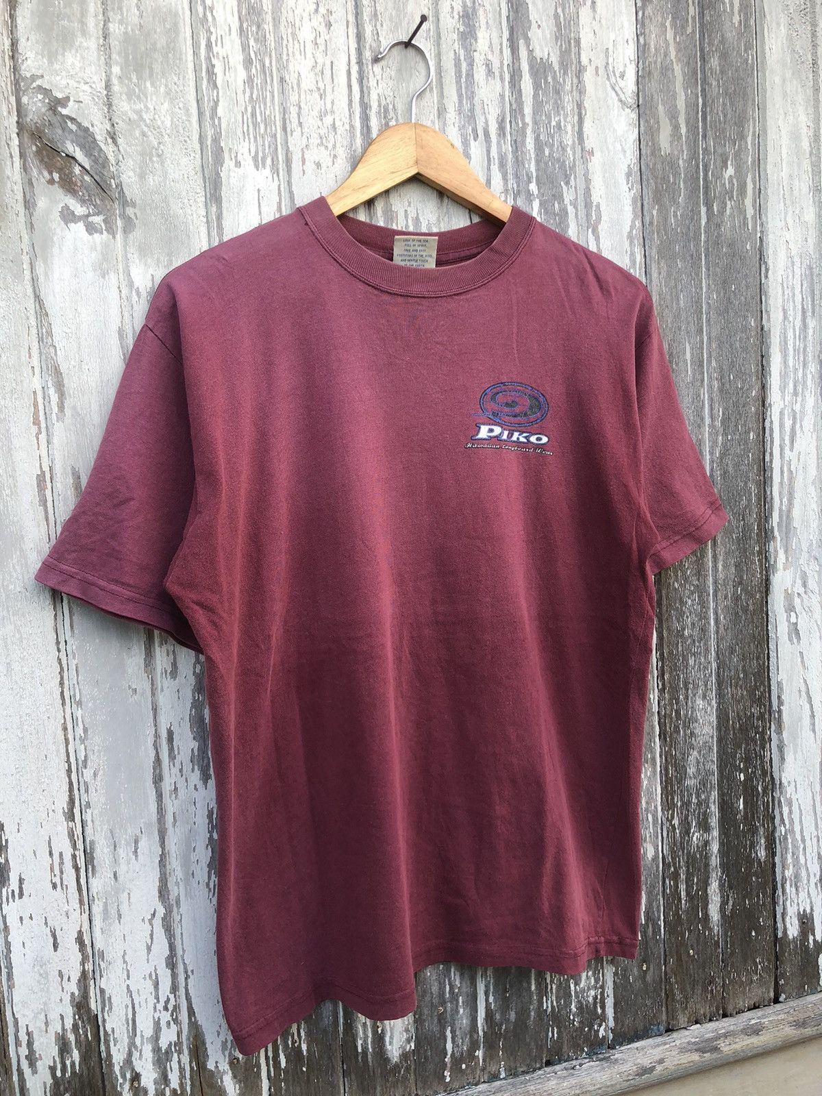 Quiksilver 🔥Vintage🔥Sunfaded Piko Surfwear Big Logo Tee Size US M / EU 48-50 / 2 - 11 Thumbnail