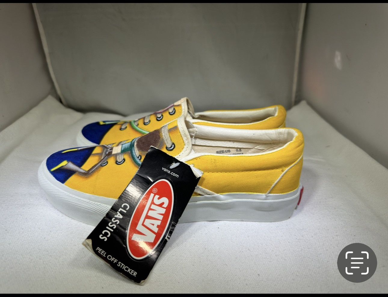 Vans New Vans Slip On Yellow Men's 5.5 Women's 7 Size US 7 / IT 37 - 1 Thumbnail