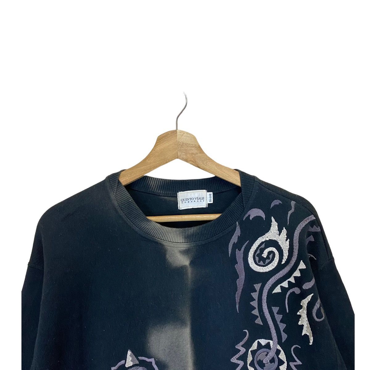 Japanese Brand Quinto Viale Gobangai Japanase Designer Big Logo Sweatshirt Size US M / EU 48-50 / 2 - 4 Thumbnail