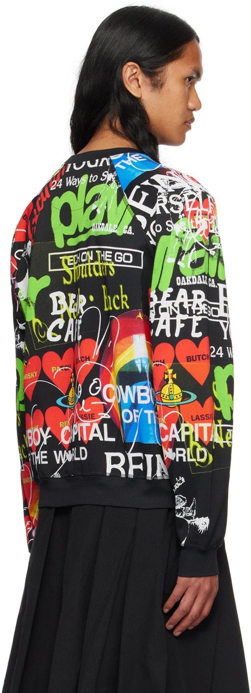 Vivienne Westwood o1f1d3z0426 Raglan Sweatshirt in Multicolor Size US M / EU 48-50 / 2 - 3 Thumbnail