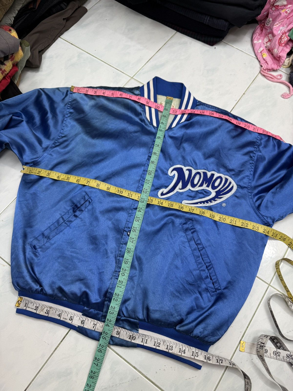 MLB 🔥🔥🔥ARCHIVE VINTAGE TOYOTA NOMO VARSITY JACKET Size US M / EU 48-50 / 2 - 17 Thumbnail