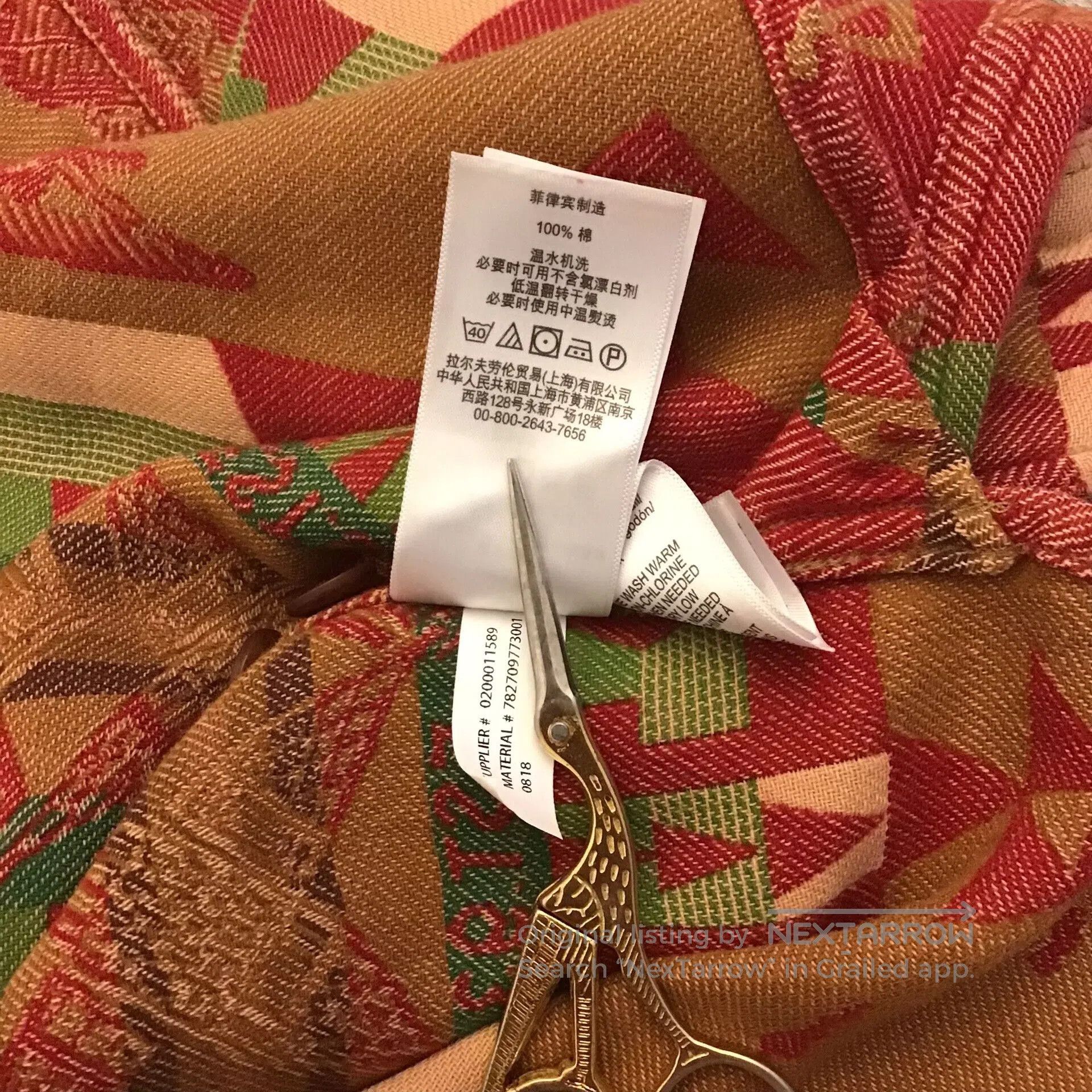 RRL Ralph Lauren RRL Ralph Lauren Colorful Shirt. Size US M / EU 48-50 / 2 - 3 Thumbnail