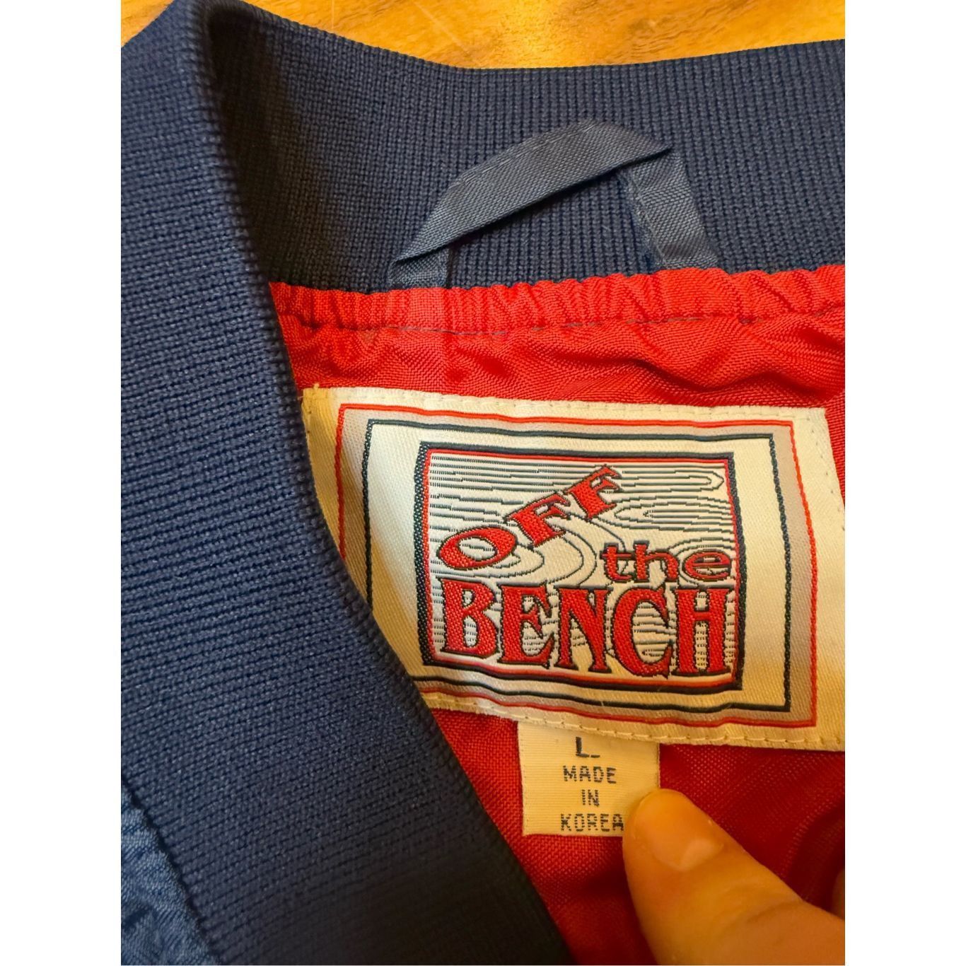 Vintage L vintage 1980s Cleveland Indians polyester Zip up jacket em Size US L / EU 52-54 / 3 - 3 Thumbnail