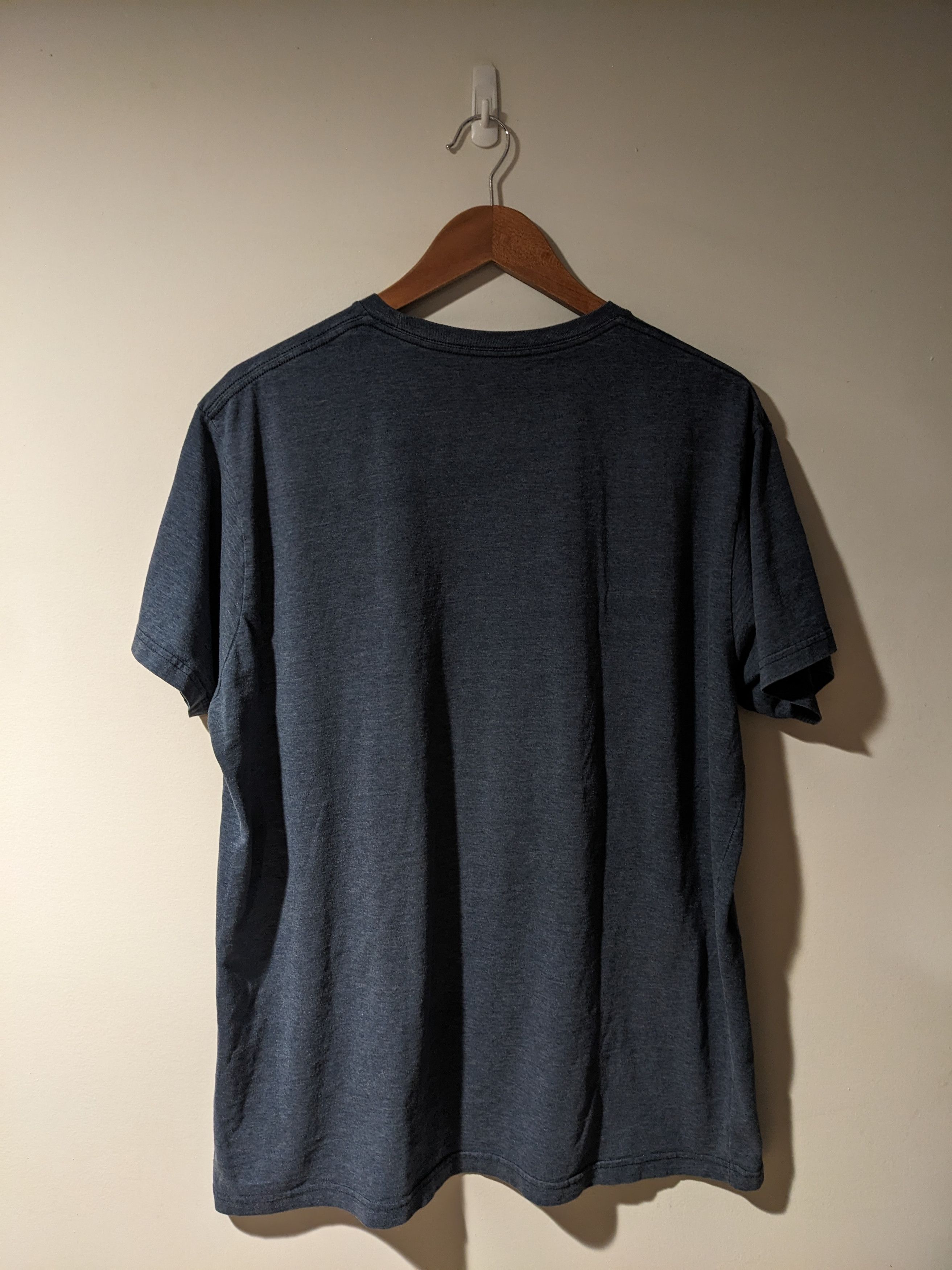 Designer × Patagonia Patagonia Logo Retro Slim Fit Blue XX-Large T-Shirt Size US XXL / EU 58 / 5 - 7 Thumbnail
