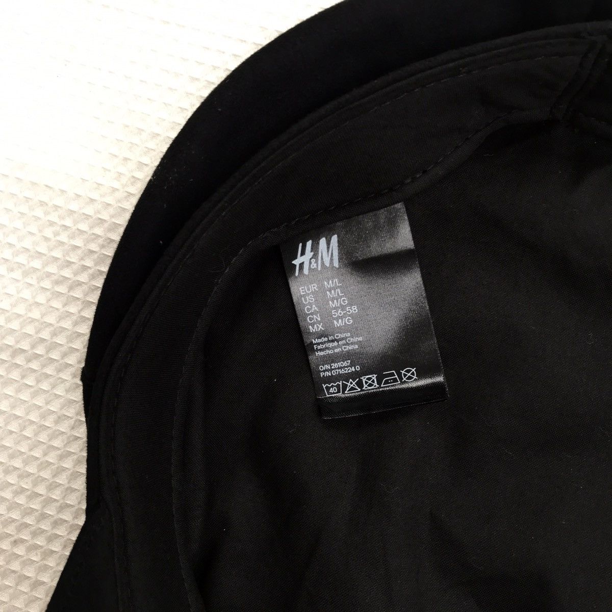 H&M × Le Grande Bleu (L.G.B.) Sailor / yacht Hat by H&M Size 36 - 12 Thumbnail
