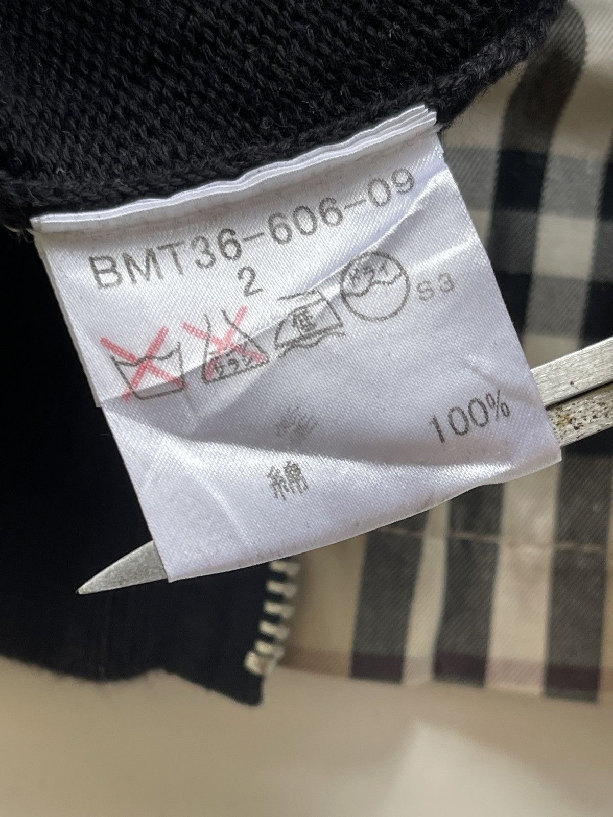 Burberry Black Label Multi-Zip Bondage Cotton Knit Shirt Size US S / EU 44-46 / 1 - 10 Thumbnail