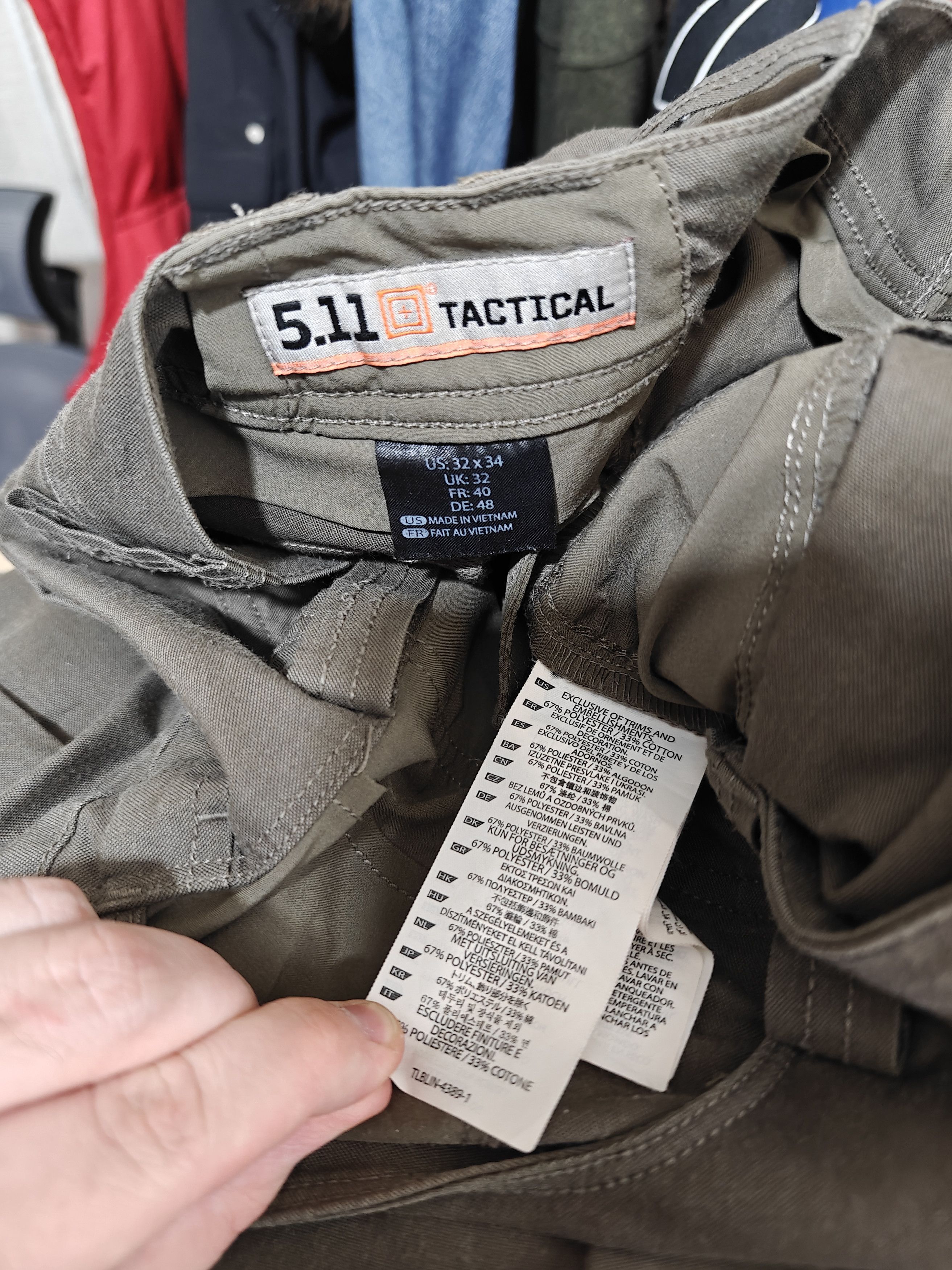 5.11 5.11 Tactical Pants Multipocket Trousers Khaki size 32x34 Size US 32 / EU 48 - 10 Thumbnail