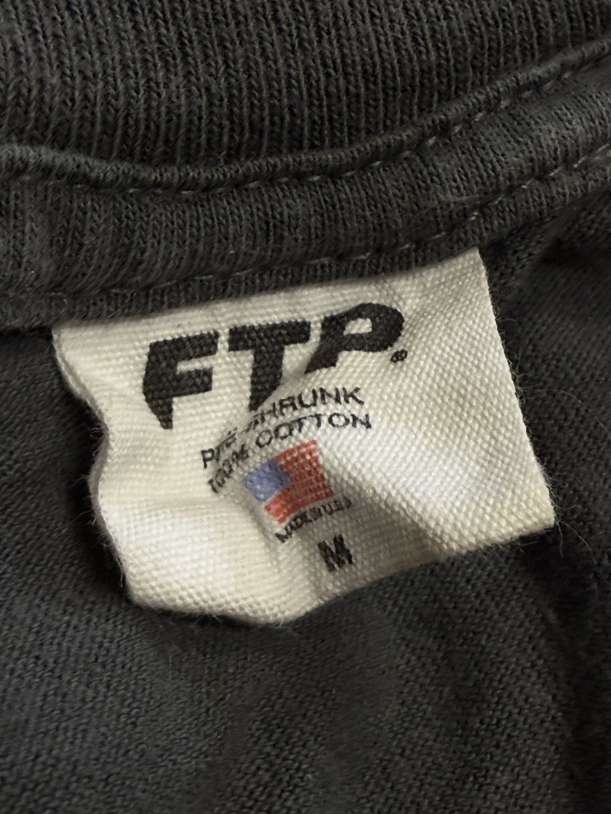 Fuck The Population FTP Fuck The World Skyline Logo Tee Grey Sz. Medium Size US M / EU 48-50 / 2 - 5 Thumbnail