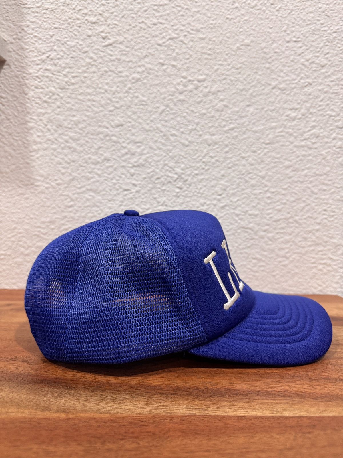 Stussy Vintage Stussy Japan LA script SnapBack Trucker Hat Size ONE SIZE - 5 Thumbnail