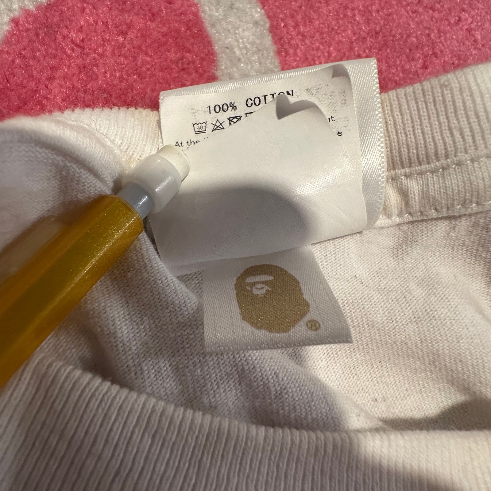 Bape BAPE x E.T. Kids Baby Milo Tee White Large – Used (Like New) Size US L / EU 52-54 / 3 - 7 Thumbnail