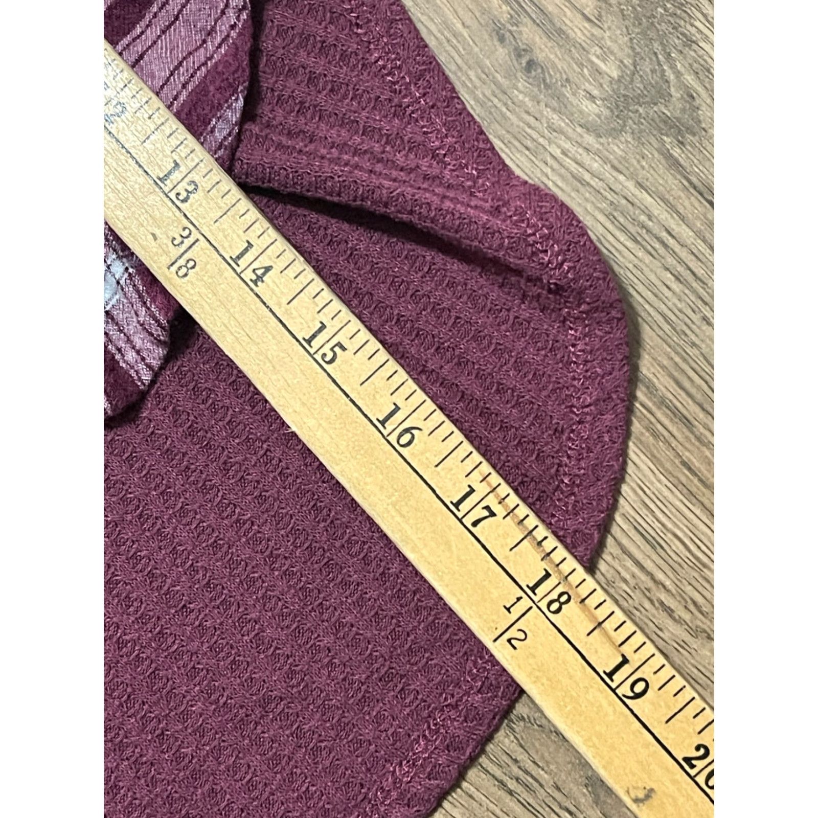 Vintage Knox Rose Shirt, Women's Large Button Up, Plaid White Purple, Duck Tail Size L / US 10 / IT 46 - 7 Thumbnail