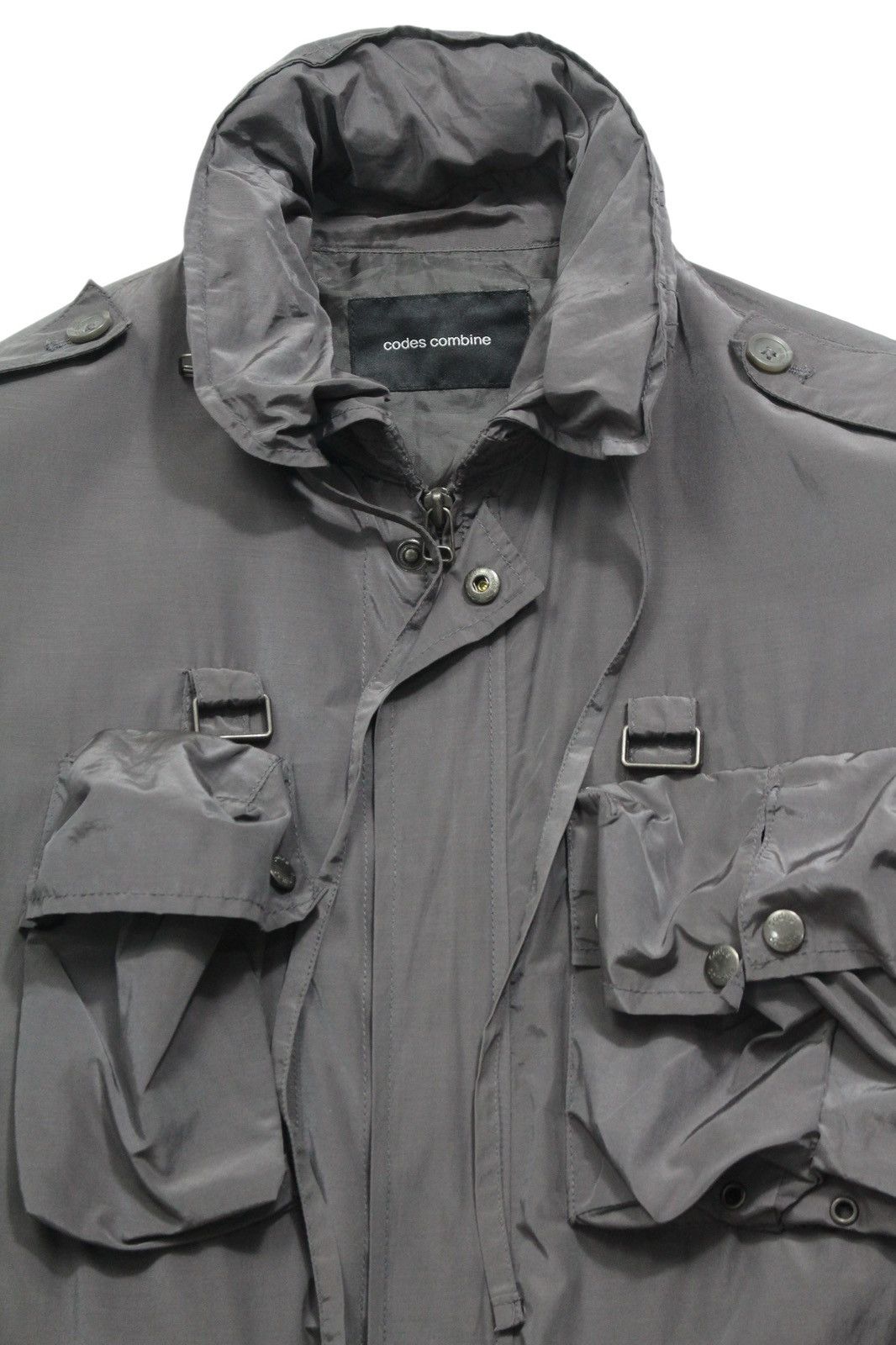 Japanese Brand AW2013 CODES COMBINE CARGO LONG JACKET Size US XL / EU 56 / 4 - 3 Thumbnail