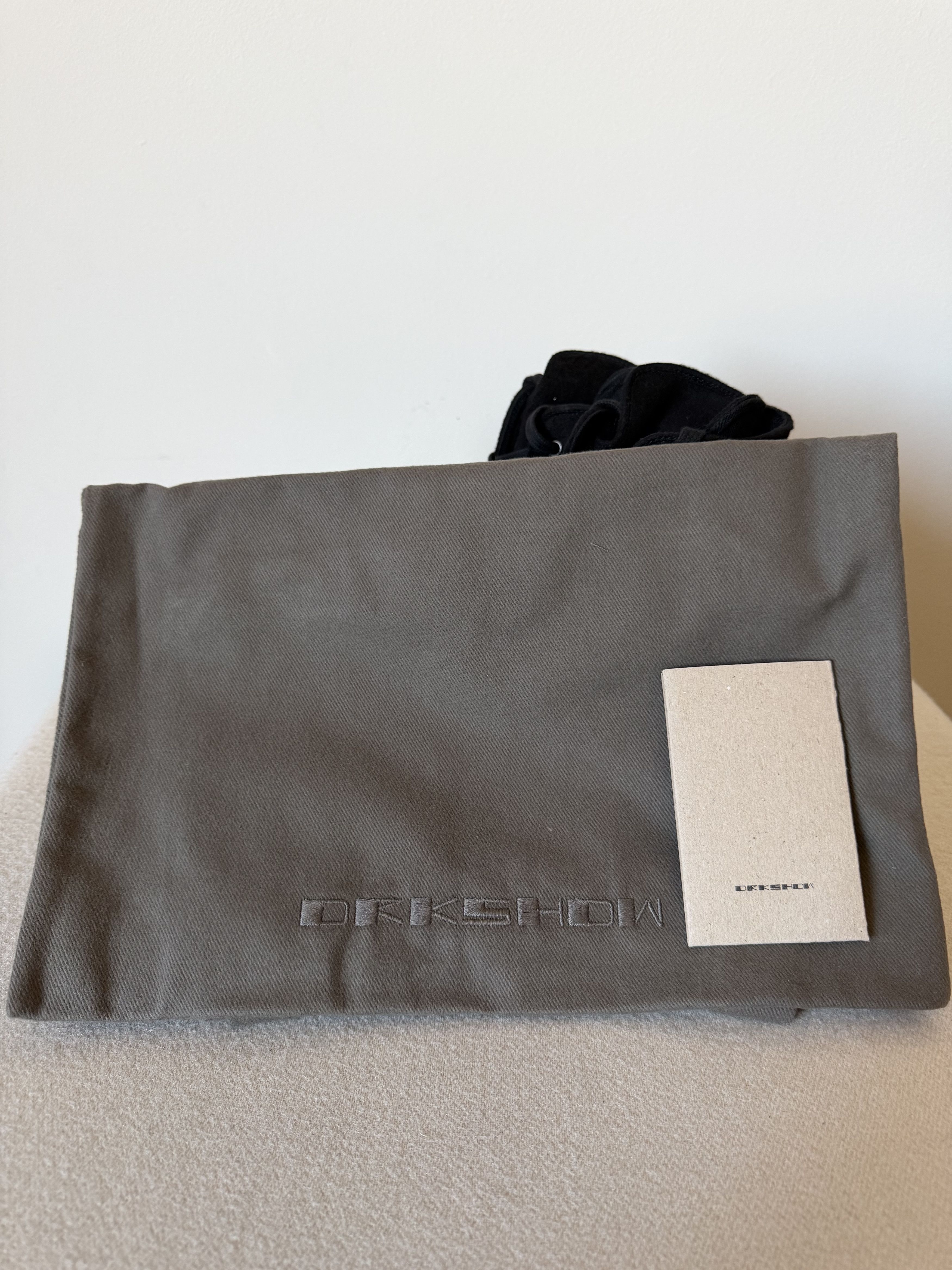 Rick Owens Drkshdw Rick Owens DRKSHDW Vegan Ramones in Brushed Black Size US 8 / EU 41 - 8 Thumbnail