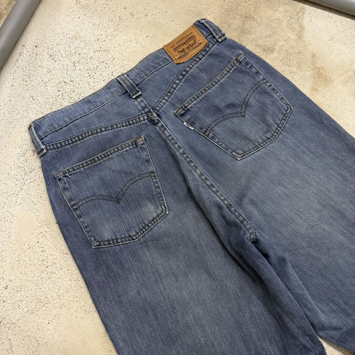 Levi's Vintage 90’s White Tab Levis Japan Cotton Denim Pants Size US 32 / EU 48 - 9 Thumbnail