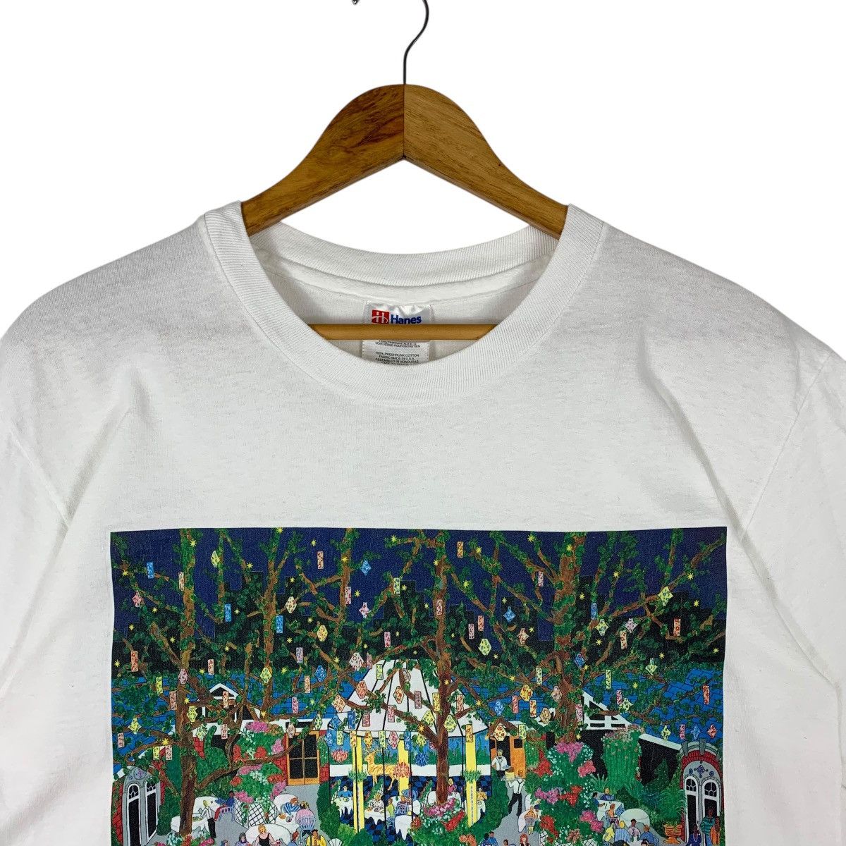 Vintage Vintage 90s NEW YORK Tavern of green christmas printed tee Size US L / EU 52-54 / 3 - 2 Thumbnail
