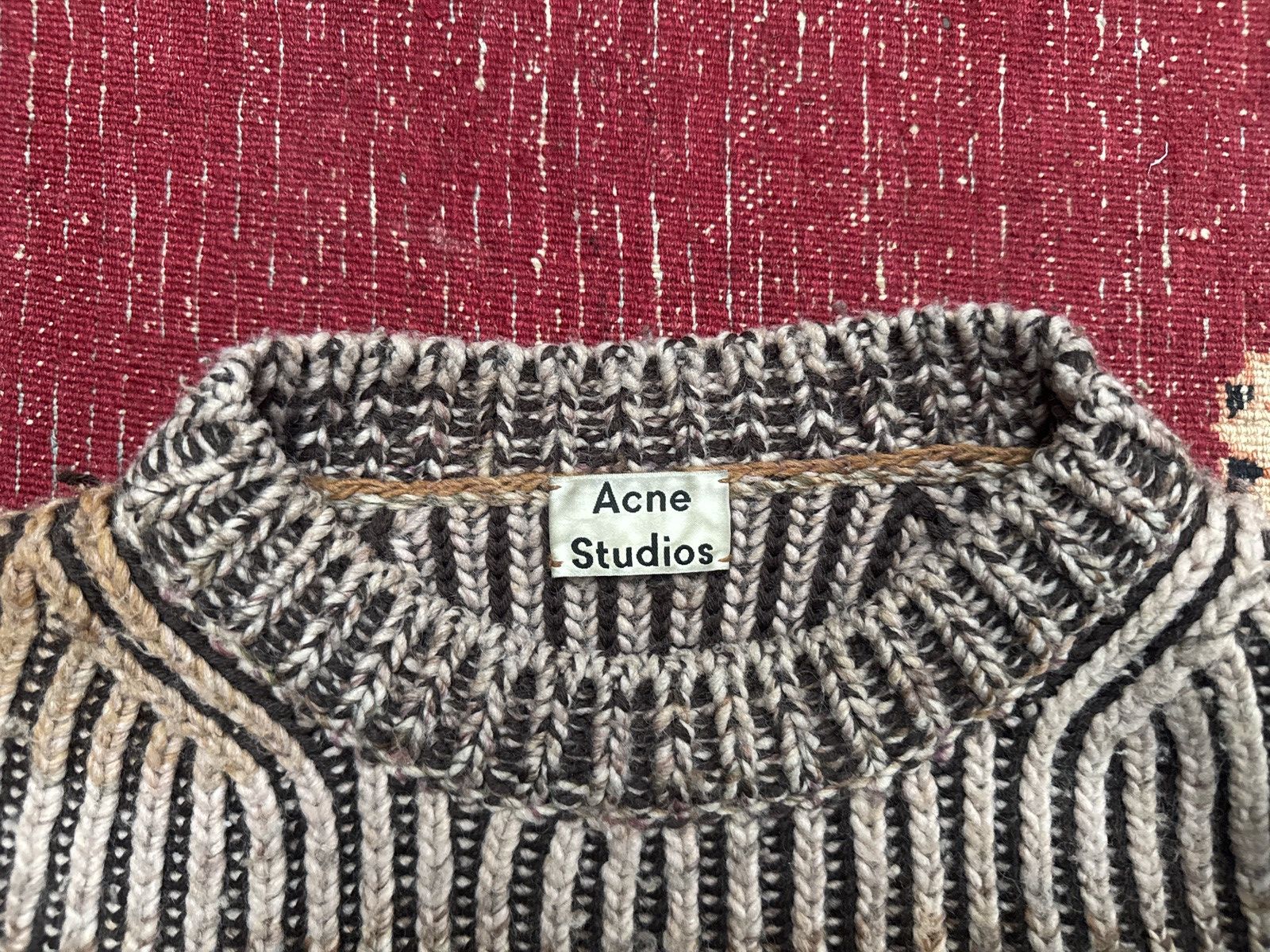 Acne Studios Acne Studios Rare Multi Color Knit Size US M / EU 48-50 / 2 - 2 Thumbnail