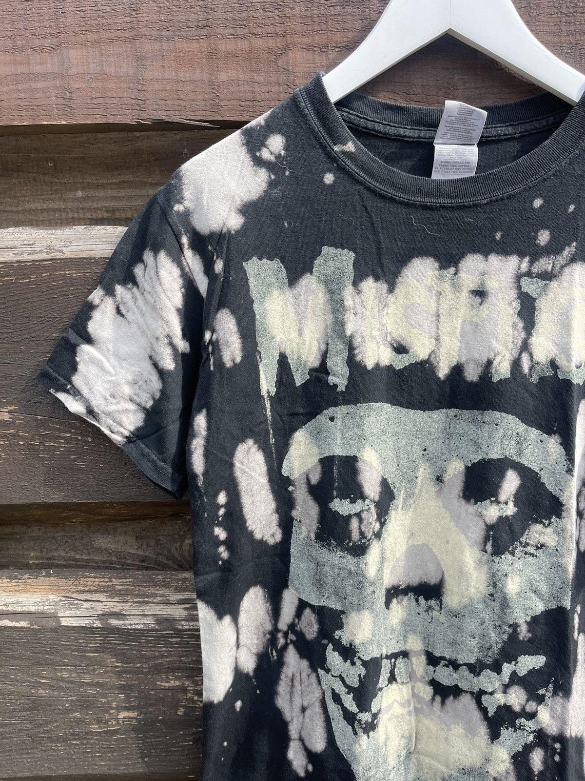 Band Tees × Japanese Brand × Misfits Y2K Misfits tie dye perfect fit bog print t-shirt tee glenn Size US S / EU 44-46 / 1 - 4 Thumbnail