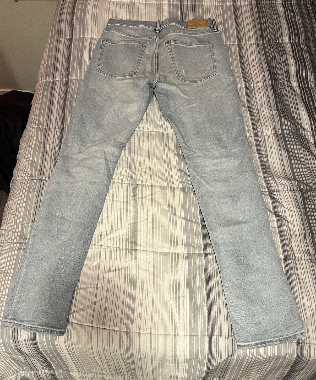 Vintage Vintage washed skinny jeans Size US 34 / EU 50 - 2 Thumbnail